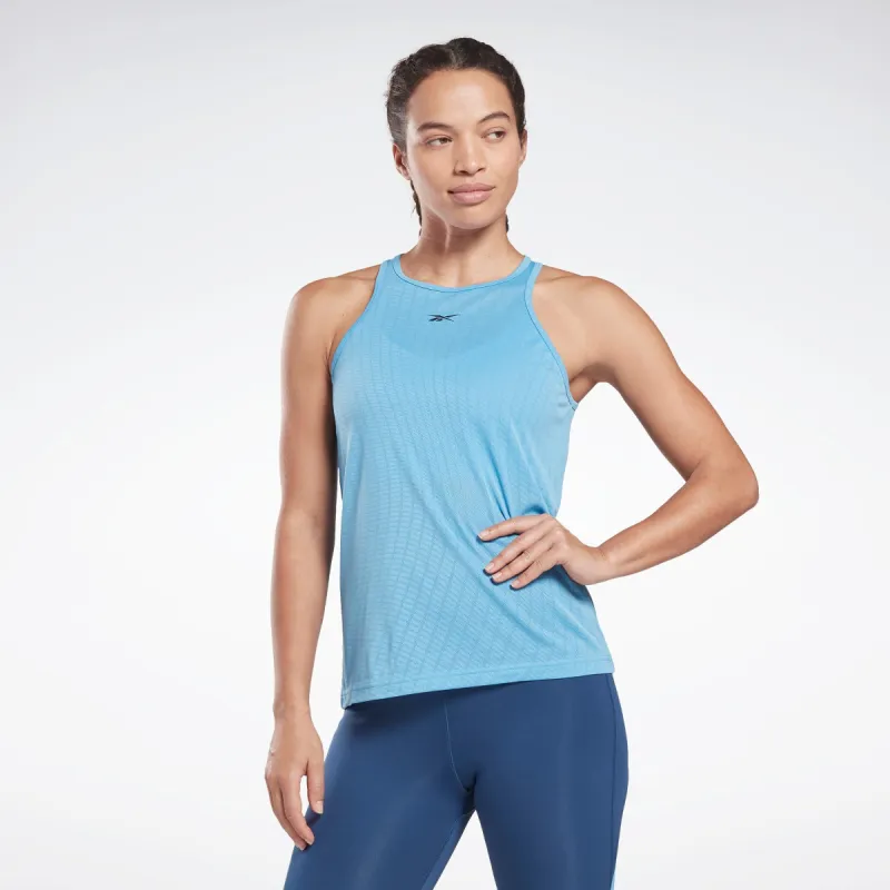 Reebok Apparel Women United By Fitness Perforated Tank Top ESSBLU sold by Reebok