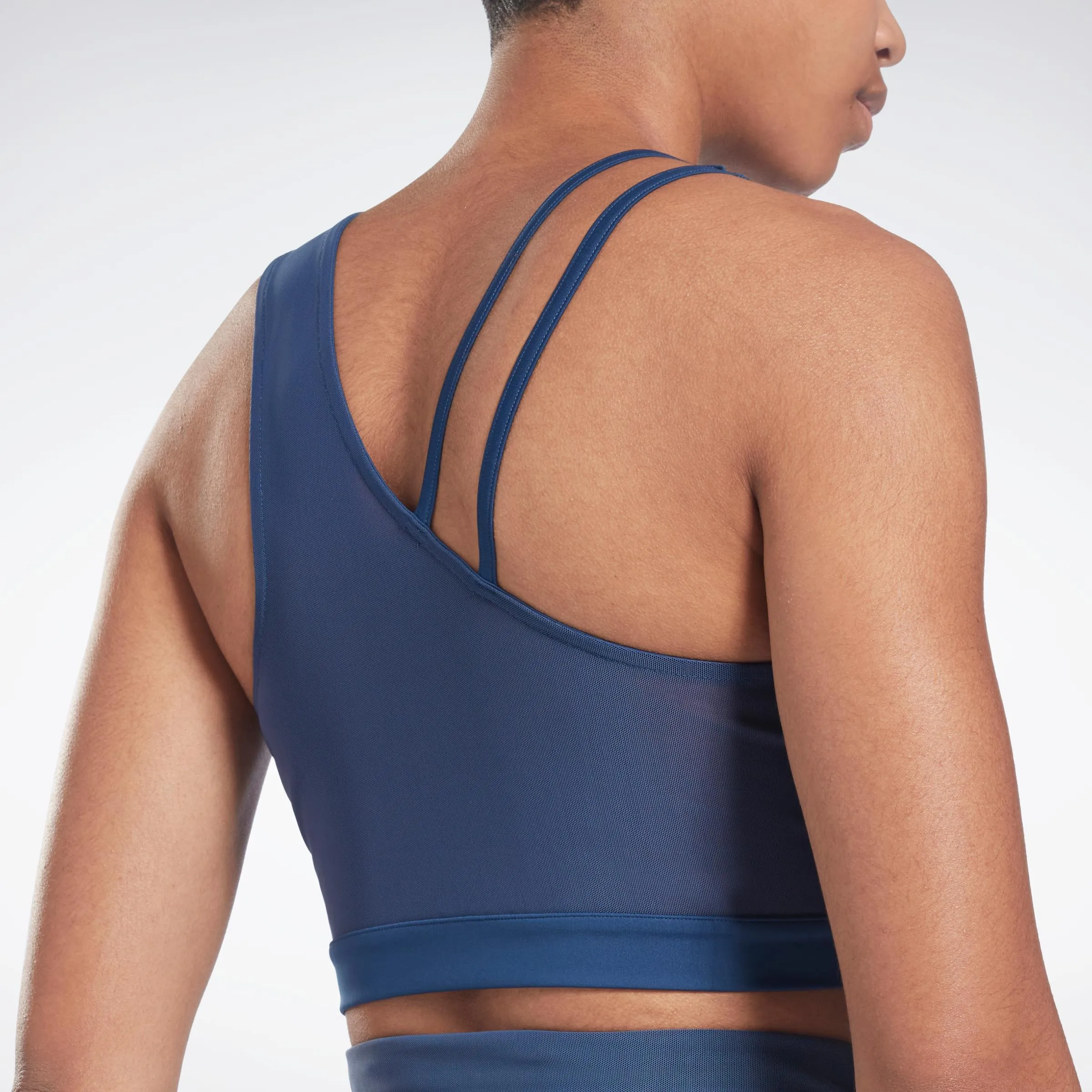 Reebok Apparel Women Lux Perform Crop Top BATBLU sold by Reebok product image thumbnail 5