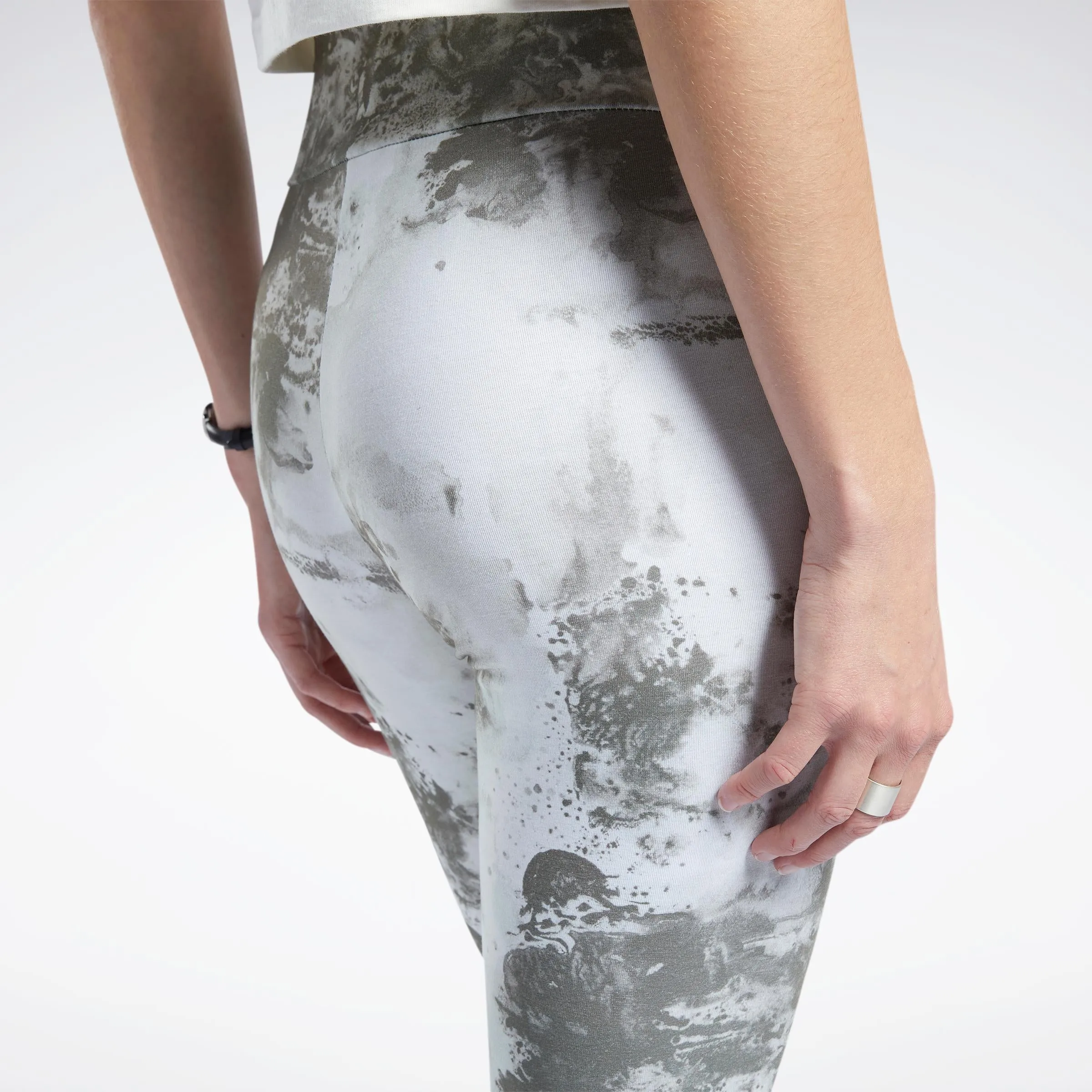 Reebok Apparel Women Classics Cloud Splatter-Print Leggings LGTSAG sold by Reebok product image thumbnail 5