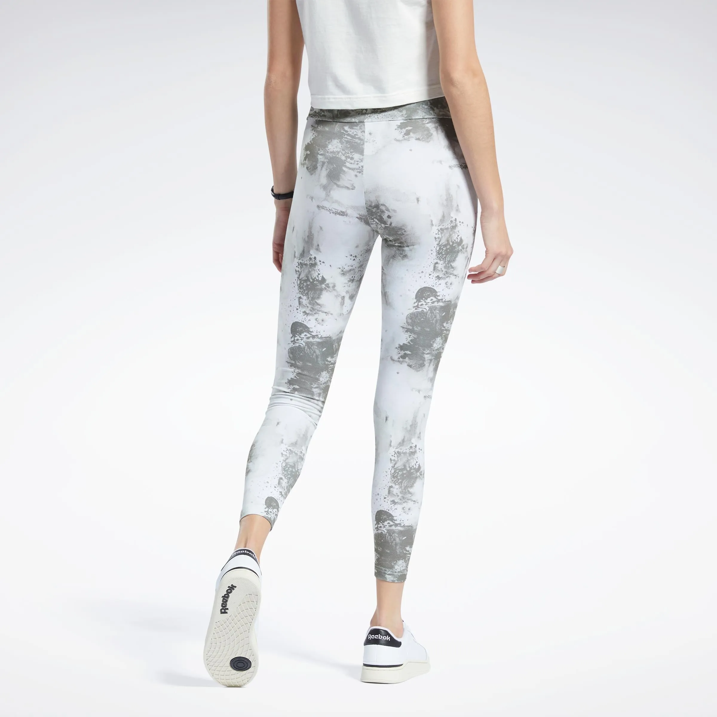 Reebok Apparel Women Classics Cloud Splatter-Print Leggings LGTSAG sold by Reebok product image thumbnail 2