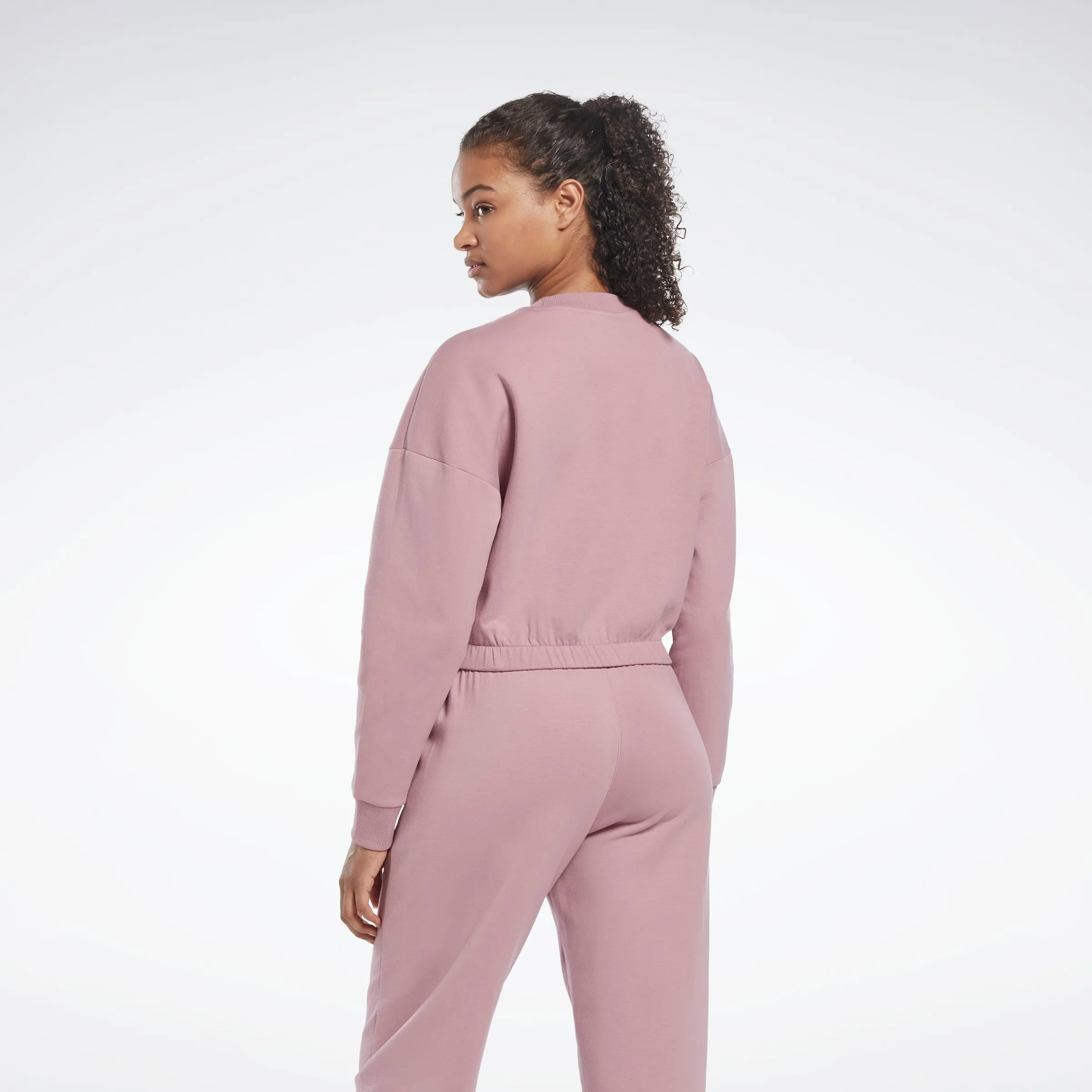 Reebok Apparel Women Dreamblend Cotton Midlayer Sweatshirt Inflil sold by Reebok product image thumbnail 3