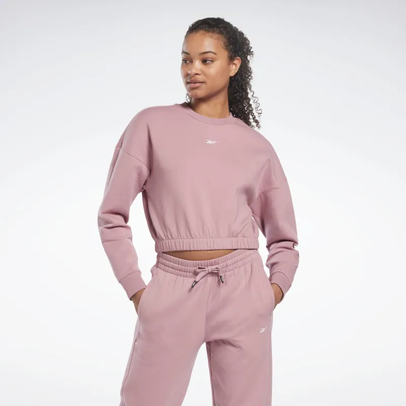 Reebok Apparel Women Dreamblend Cotton Midlayer Sweatshirt Inflil made by Reebok