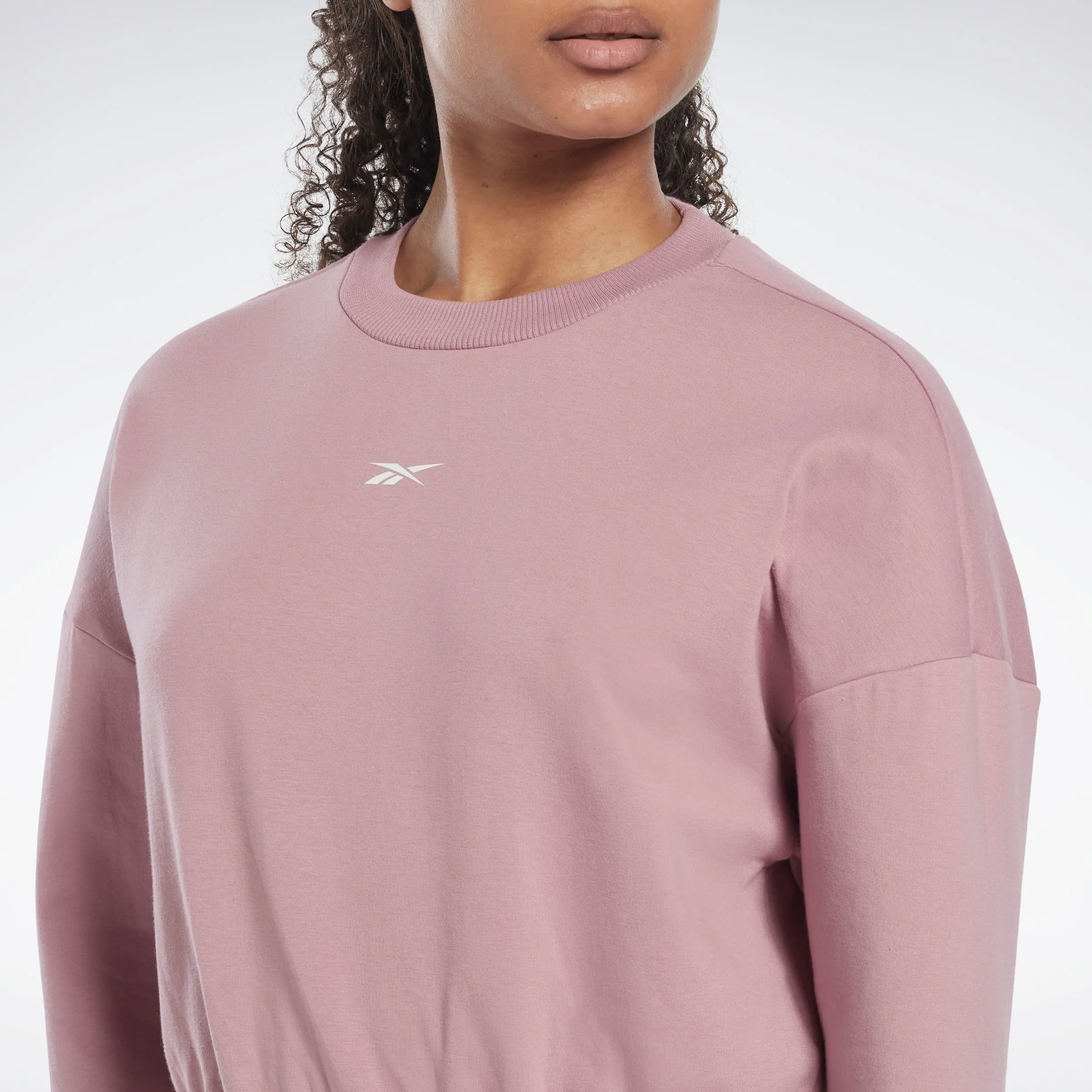 Reebok Apparel Women Dreamblend Cotton Midlayer Sweatshirt Inflil sold by Reebok product image thumbnail 4
