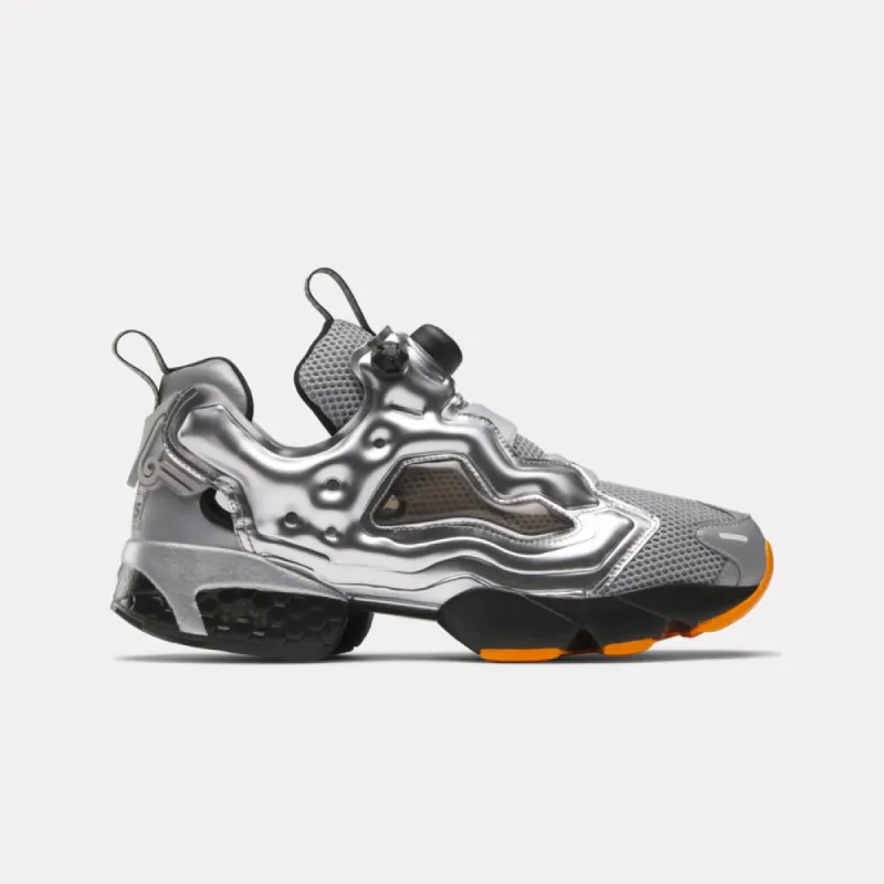Reebok Footwear Men Reebok x Aries InstaPump Fury 94 Shoes SILVER/BLACK/ORANGE/GREY sold by Reebok