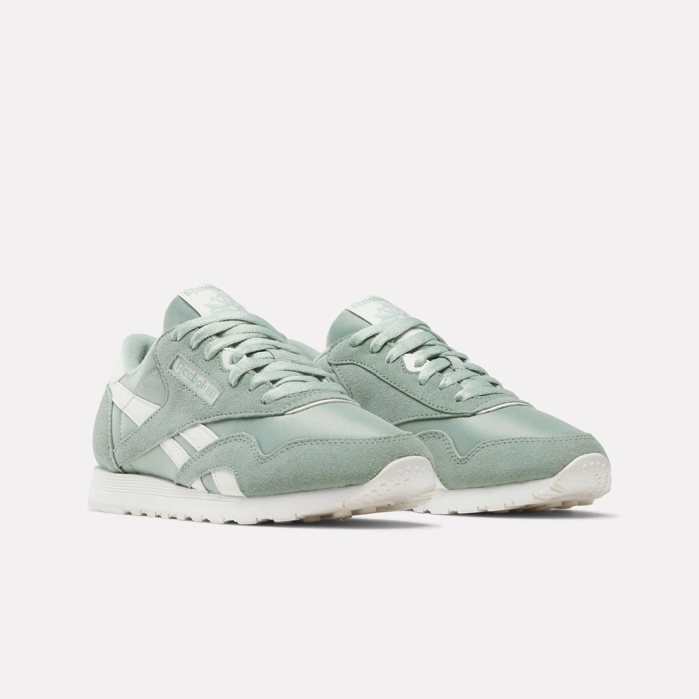 Reebok Footwear Women Classic Nylon Shoes HYBRID GREEN/HYBRID GREEN/CHAL sold by Reebok product image thumbnail 2