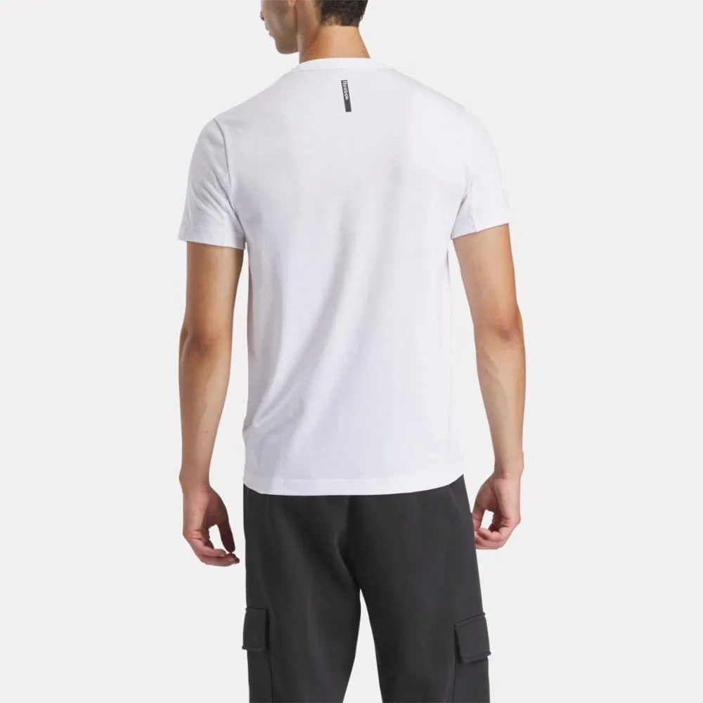 Reebok Apparel Men Athlete Training T-Shirt WHITE sold by Reebok product image thumbnail 3