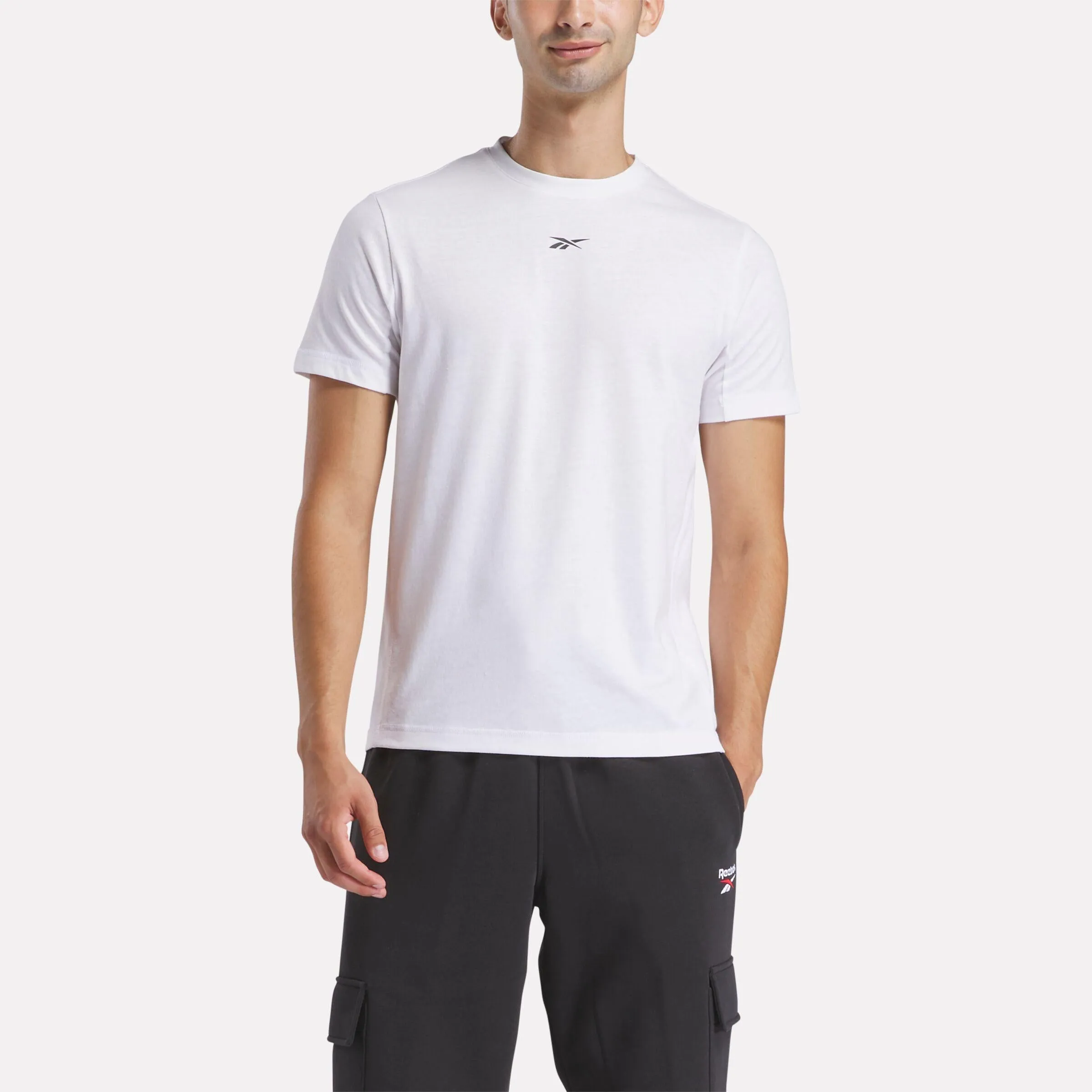 Reebok Apparel Men Athlete Training T-Shirt WHITE sold by Reebok
