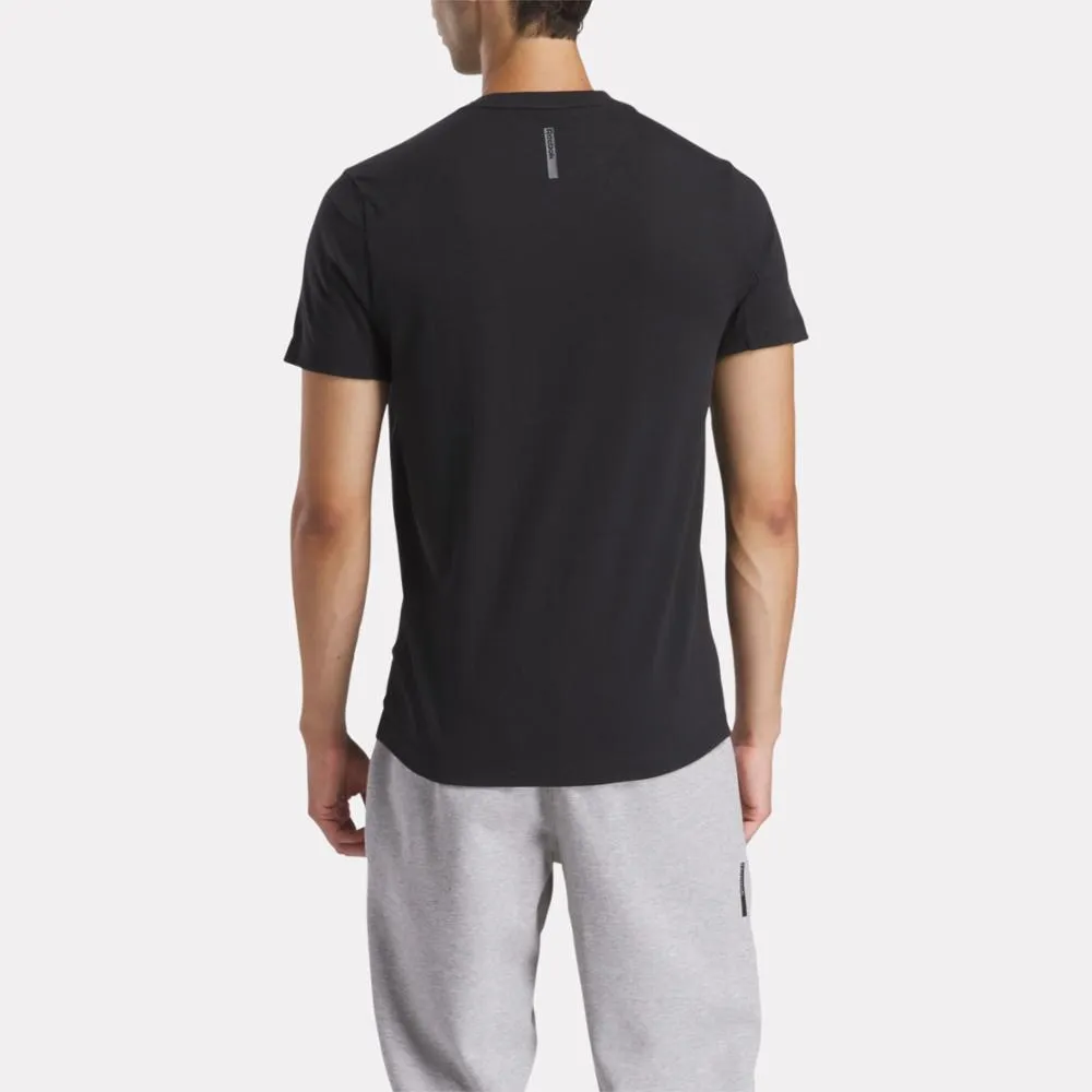 Reebok Apparel Men Athlete Training T-Shirt BLACK sold by Reebok product image thumbnail 3