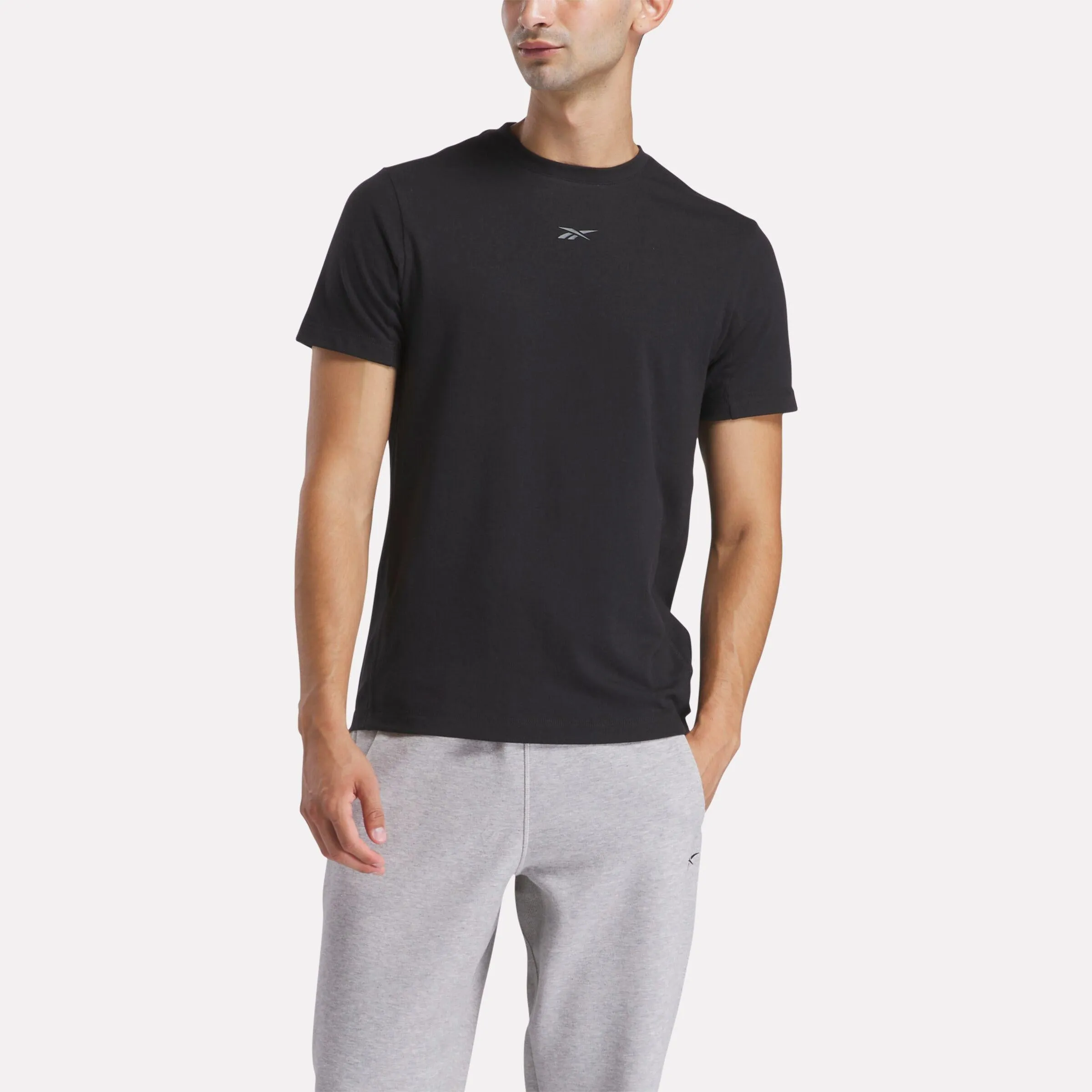 Reebok Apparel Men Athlete Training T-Shirt BLACK sold by Reebok