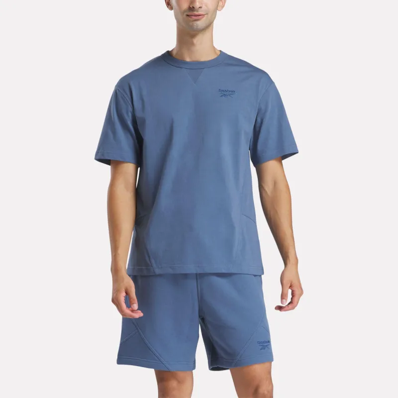 Reebok Apparel Men Icon Elements T-Shirt SHADOW sold by Reebok