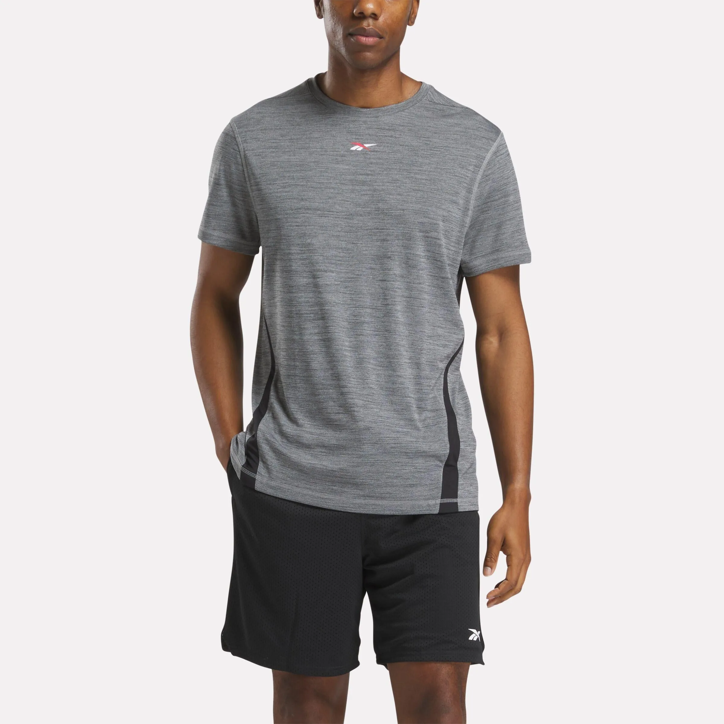 Reebok Apparel Men Training Tech T-Shirt GREY 1 sold by Reebok