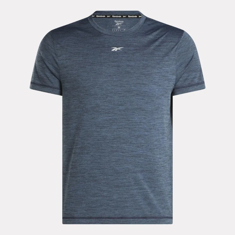 Reebok Apparel Men Training Tech T-Shirt TWILIGHT BLUE sold by Reebok product image thumbnail 4