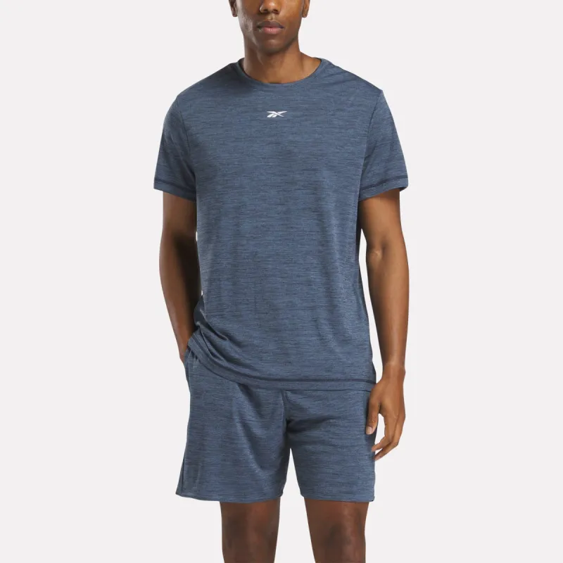 Reebok Apparel Men Training Tech T-Shirt TWILIGHT BLUE sold by Reebok