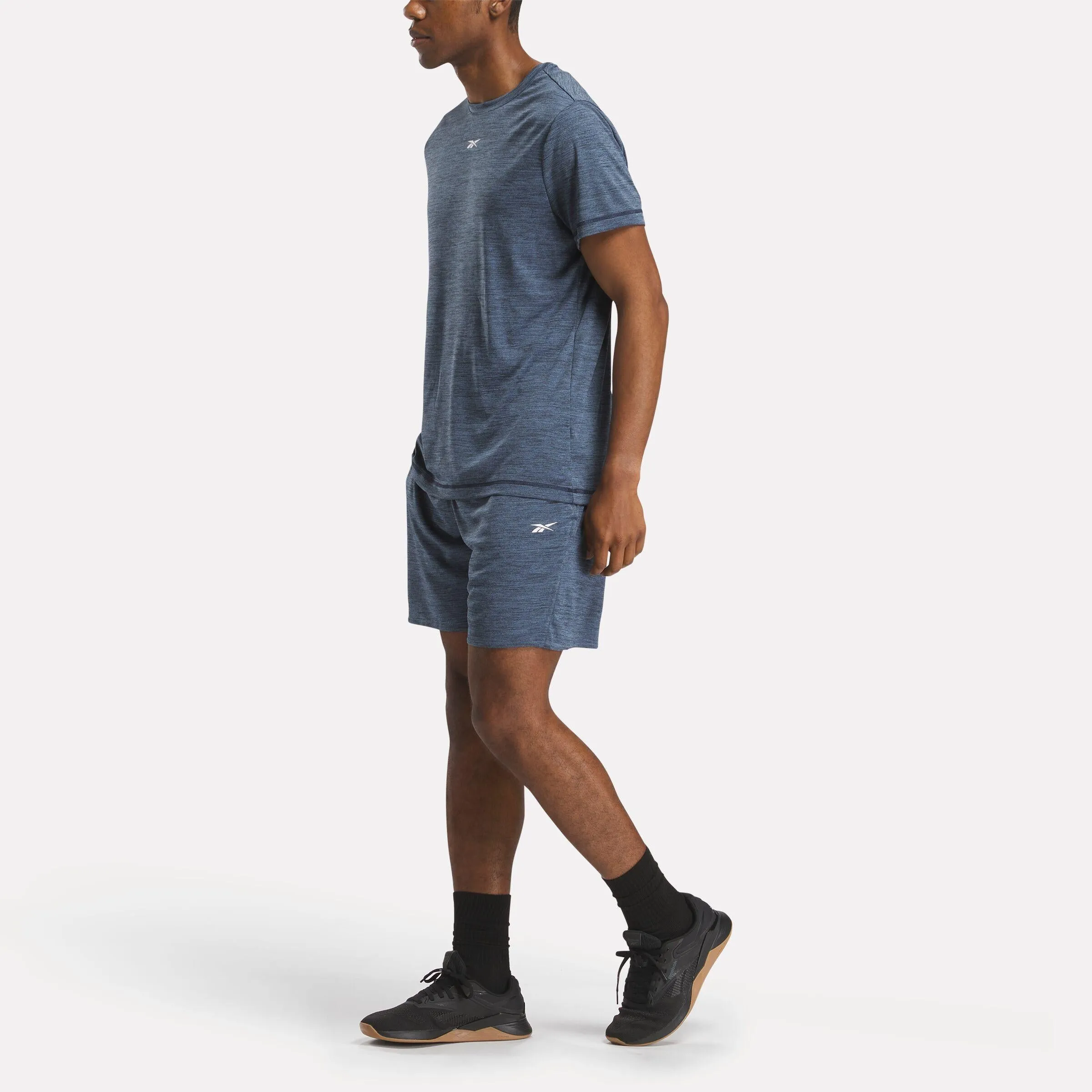 Reebok Apparel Men Training Tech T-Shirt TWILIGHT BLUE sold by Reebok product image thumbnail 2