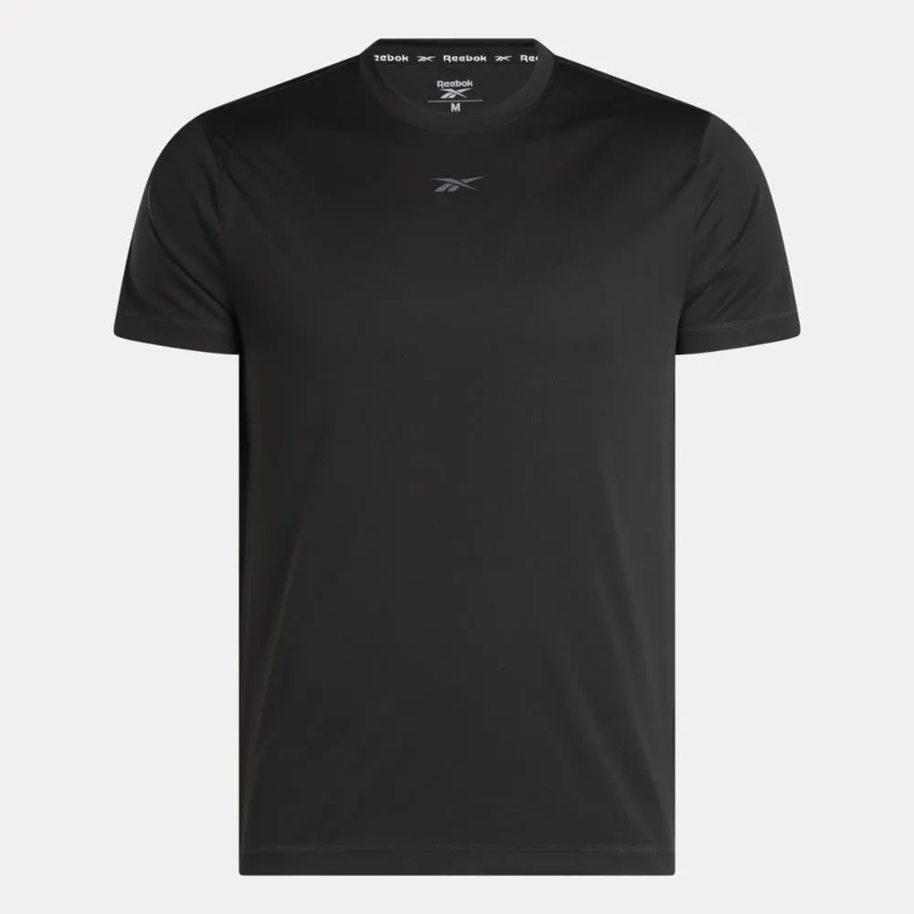 Reebok Apparel Men Training Tech T-Shirt BLACK sold by Reebok product image thumbnail 4