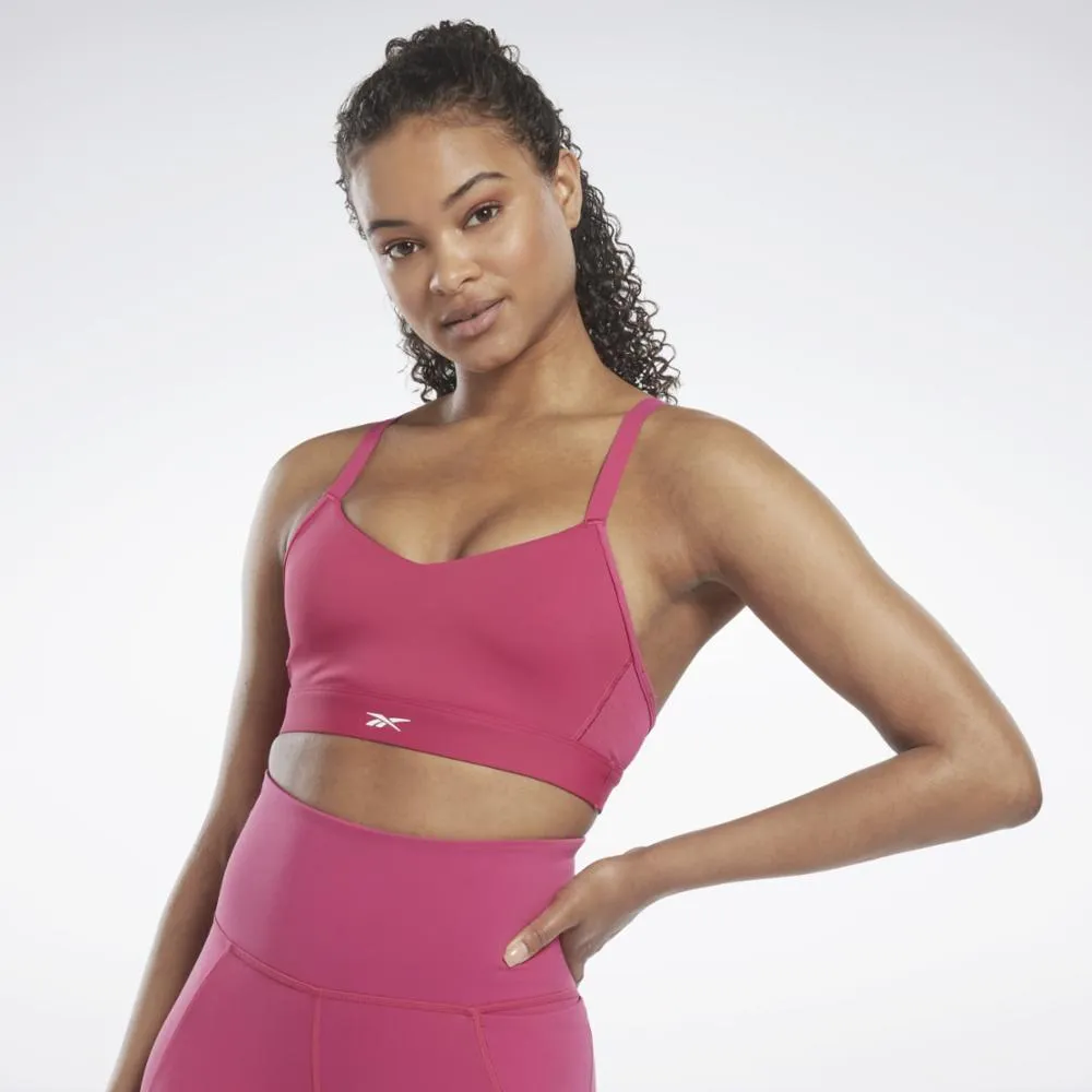 Reebok Apparel Women Lux Strappy Sports Bra SEPRPI sold by Reebok