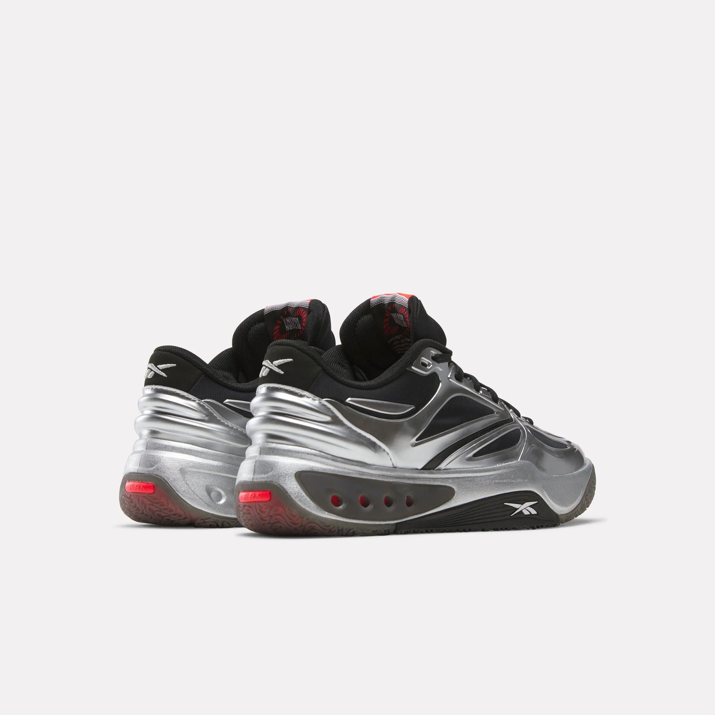 Reebok Footwear Men Engine A Basketball Shoes BLACK/SILVER/WHITE sold by Reebok product image thumbnail 3