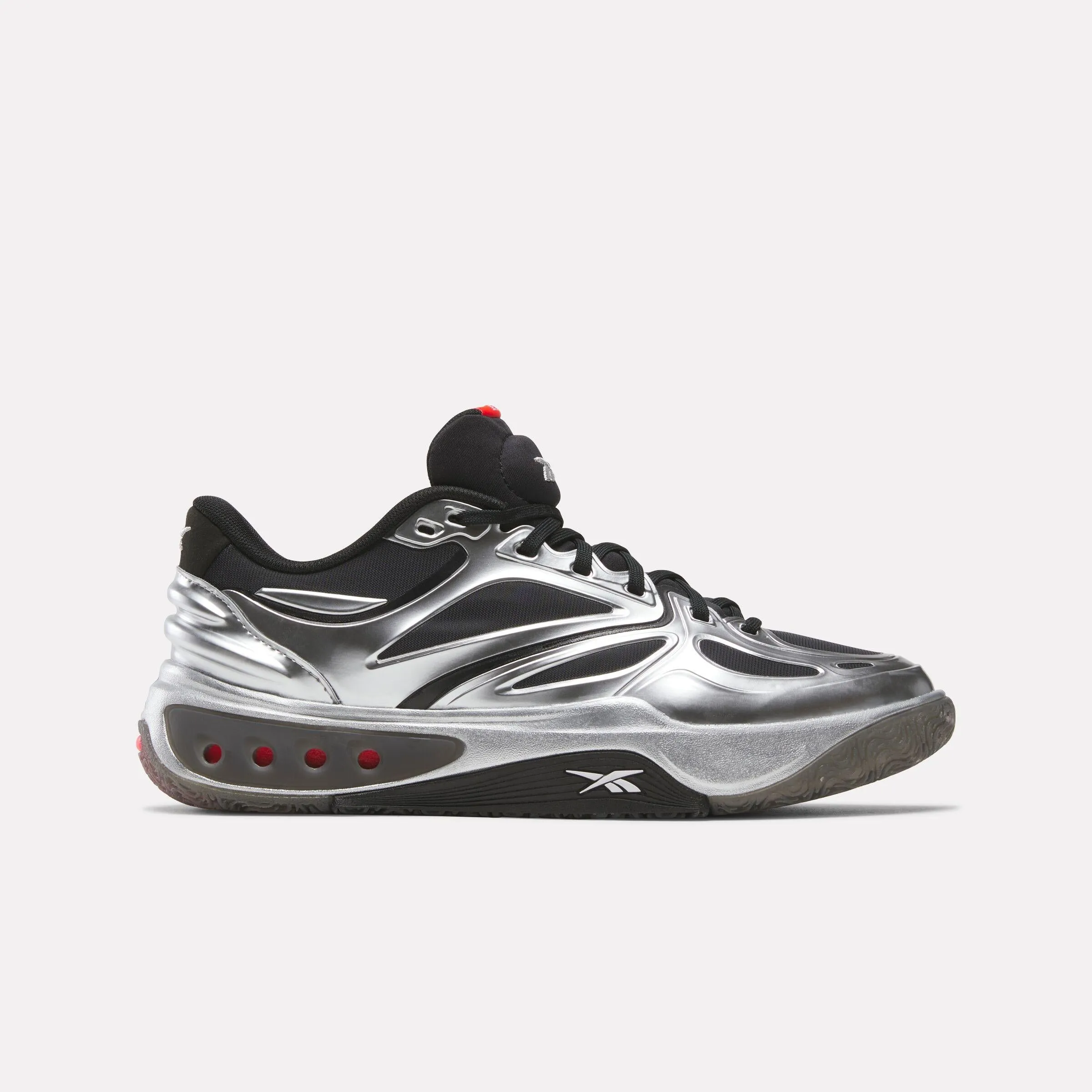 Reebok Footwear Men Engine A Basketball Shoes BLACK/SILVER/WHITE sold by Reebok