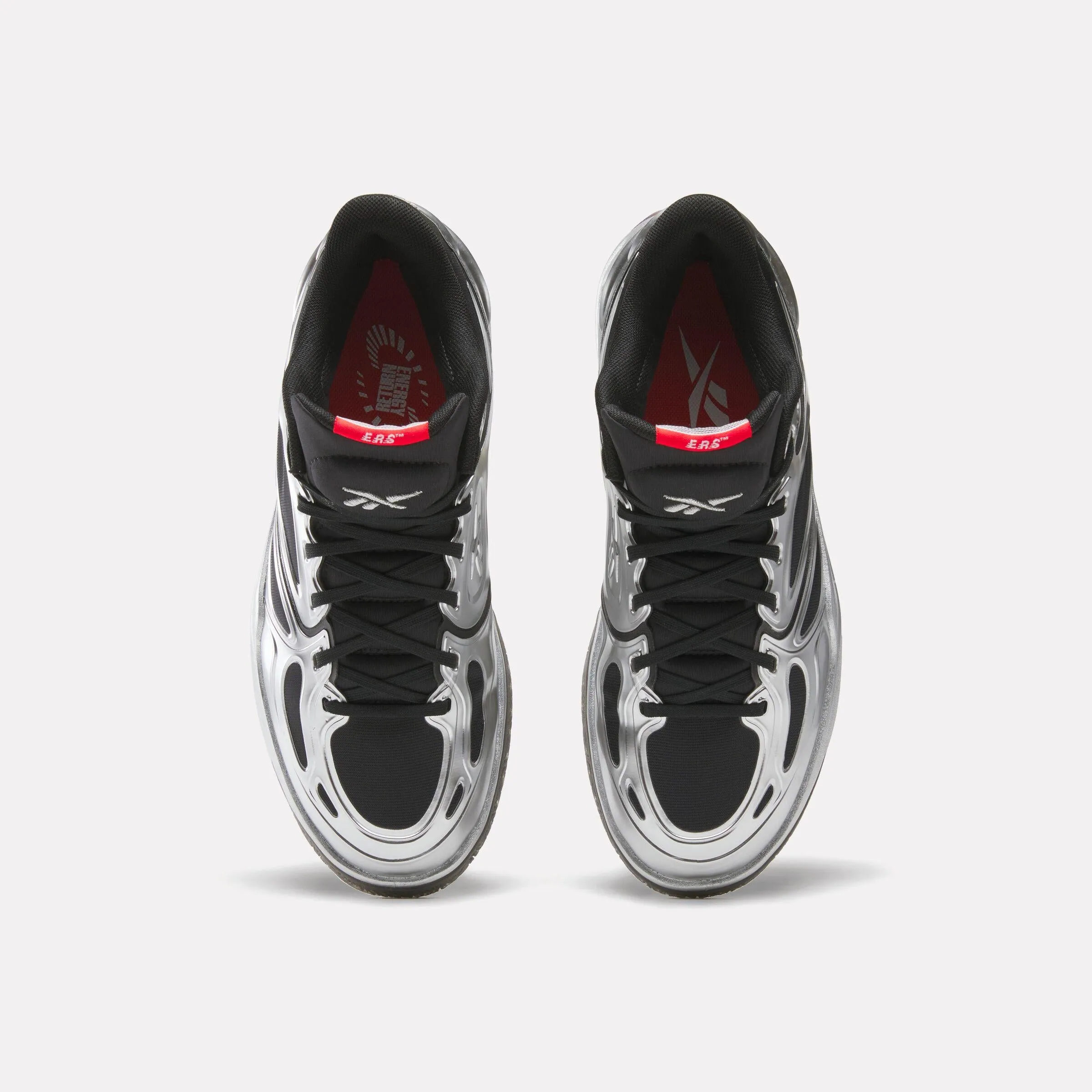 Reebok Footwear Men Engine A Basketball Shoes BLACK/SILVER/WHITE sold by Reebok product image thumbnail 5