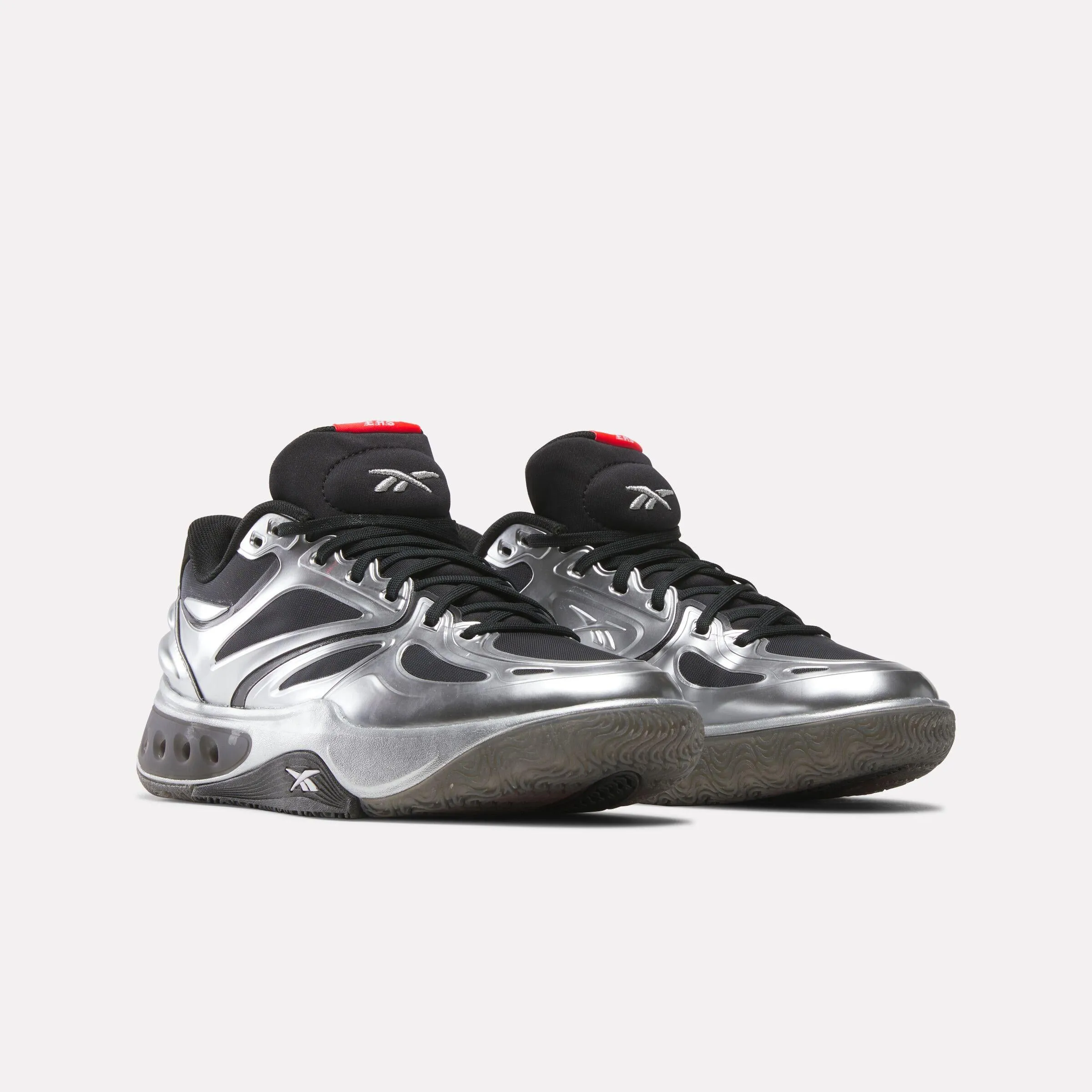 Reebok Footwear Men Engine A Basketball Shoes BLACK/SILVER/WHITE sold by Reebok product image thumbnail 2