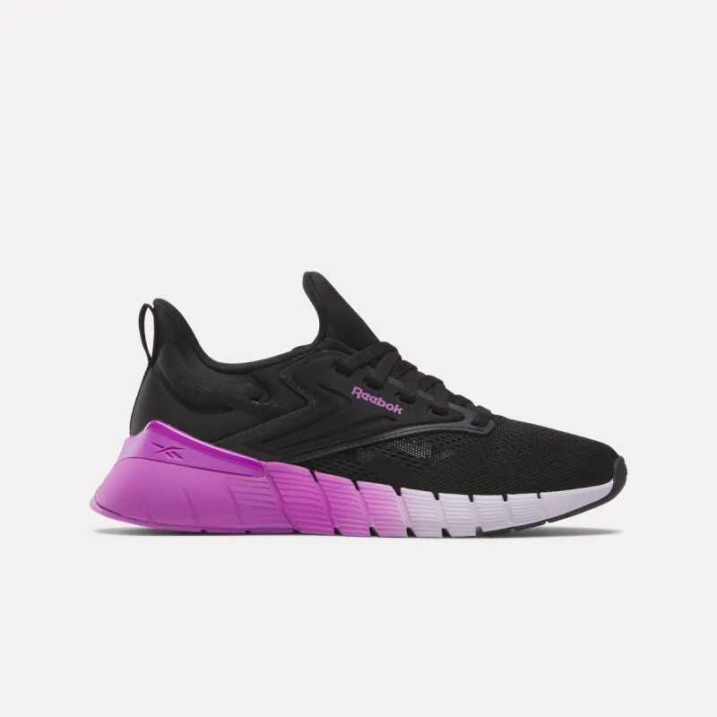 Reebok Footwear Women Nano Gym Shoes BLACK/PURPLE RAVE/DIGITAL GLEA sold by Reebok