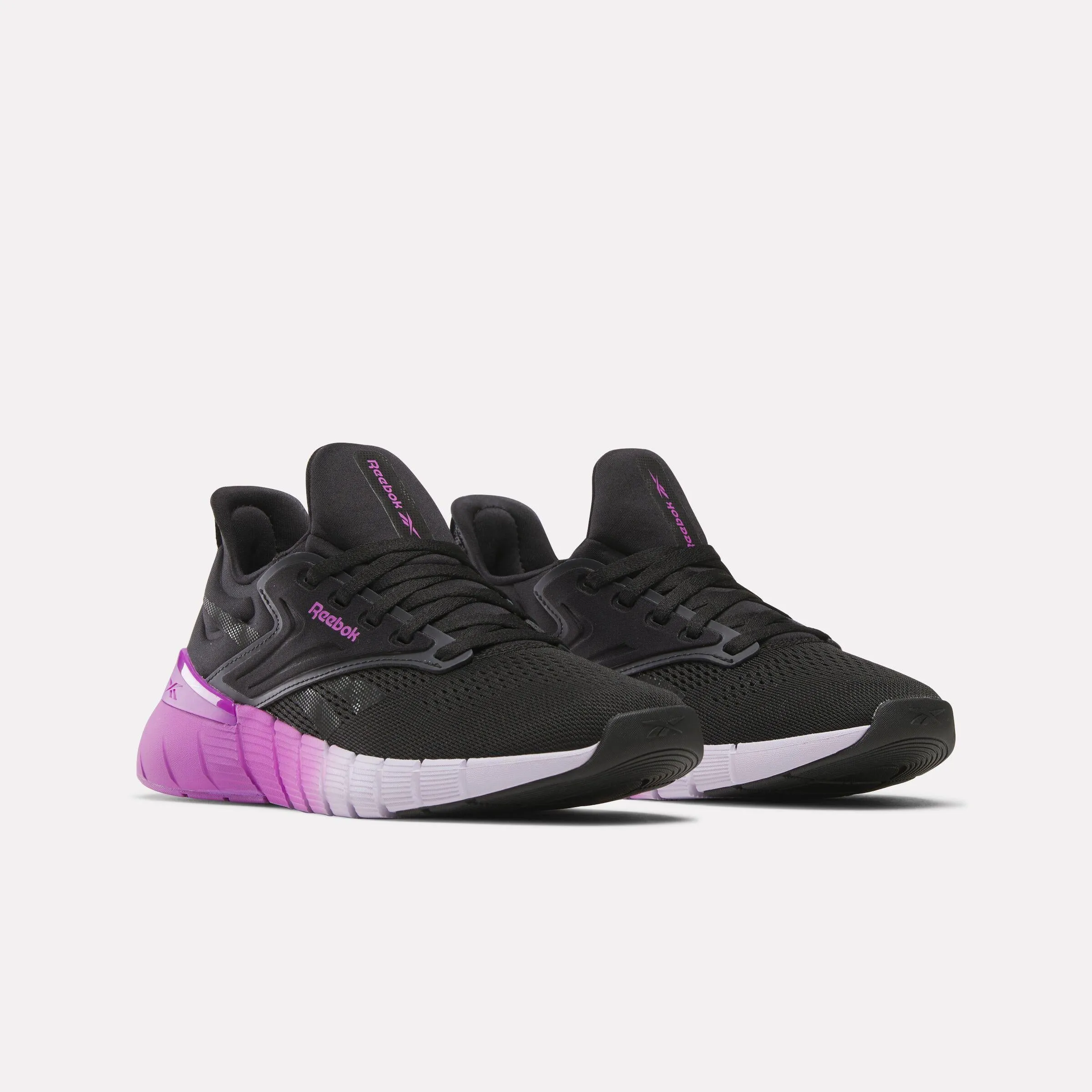 Reebok Footwear Women Nano Gym Shoes BLACK/PURPLE RAVE/DIGITAL GLEA sold by Reebok product image thumbnail 2
