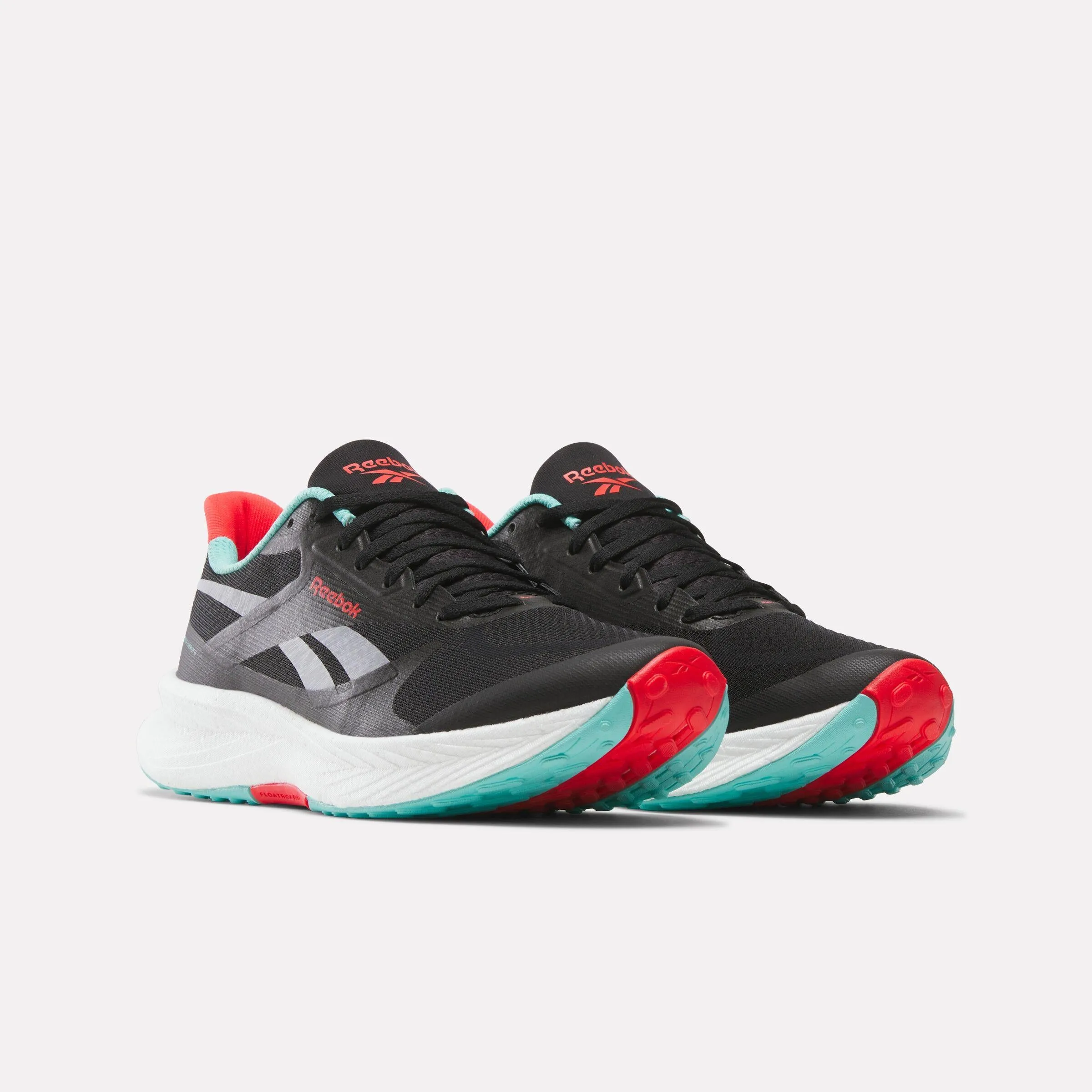Reebok Footwear Men Floatride Energy 6 Shoes BLACK/WHITE/AI AQUA sold by Reebok product image thumbnail 2