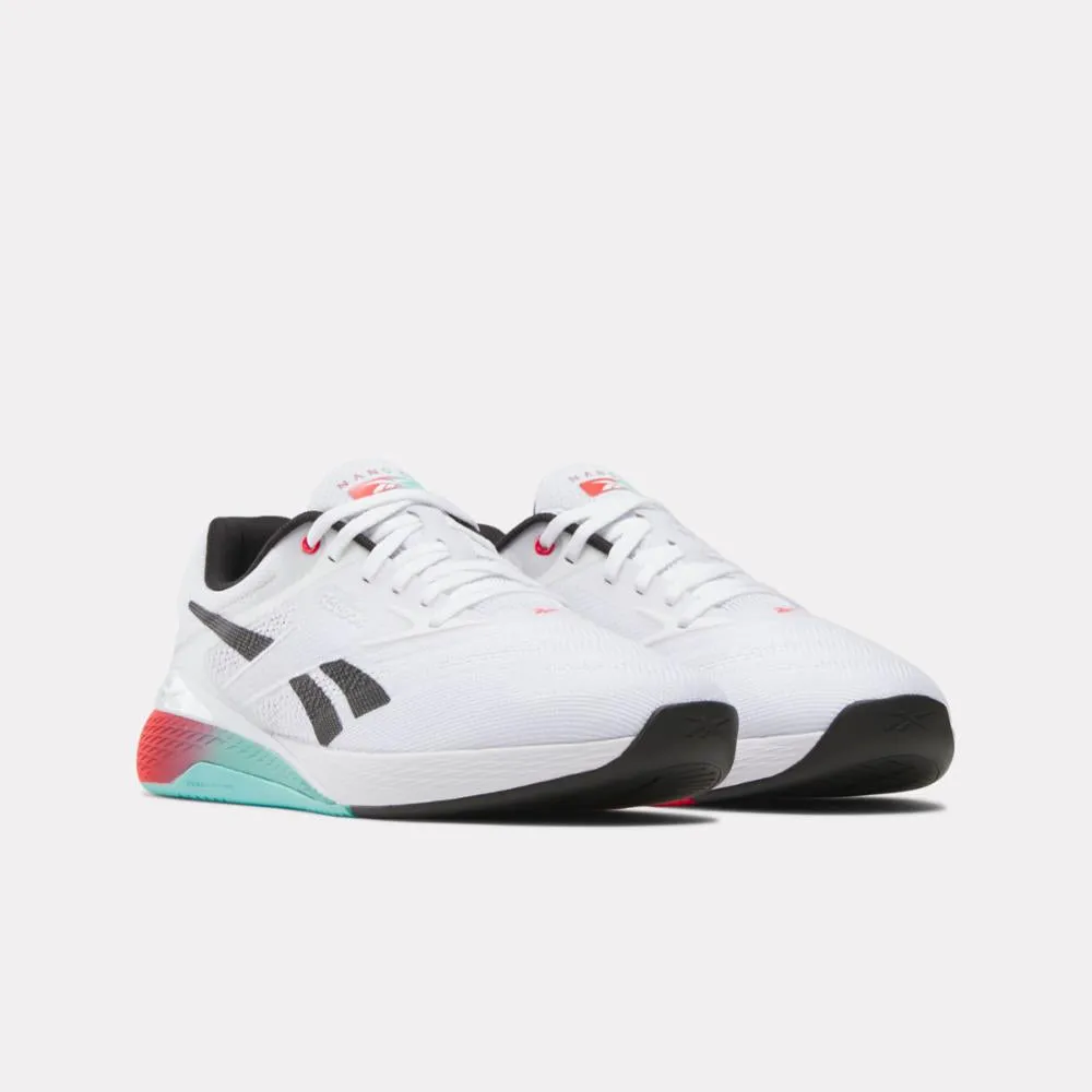 Reebok Footwear Men Nano X5 Training Shoes FTWR WHITE/BLACK/ENERGY RED sold by Reebok product image thumbnail 2