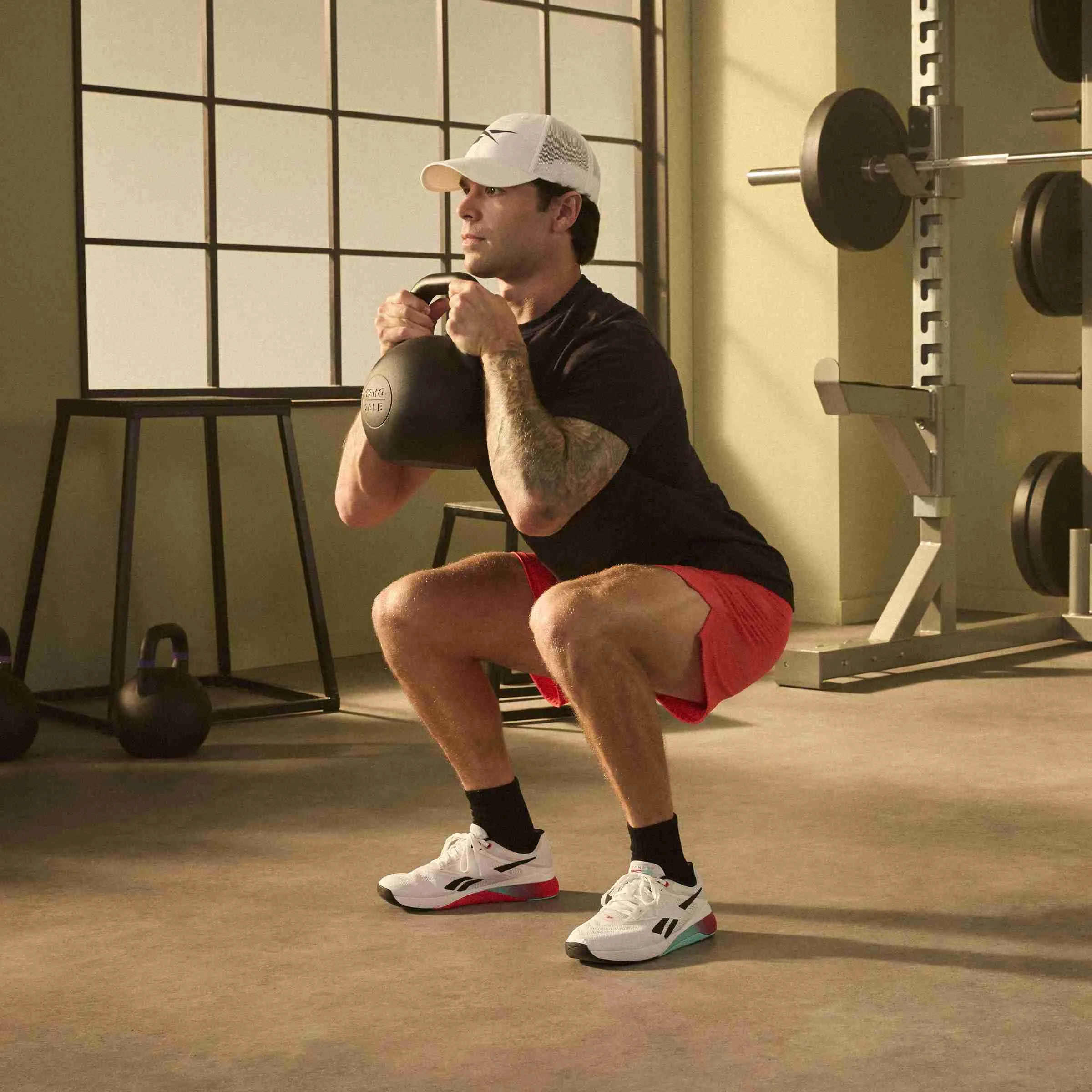 Reebok Footwear Men Nano X5 Training Shoes FTWR WHITE/BLACK/ENERGY RED sold by Reebok product image thumbnail 3