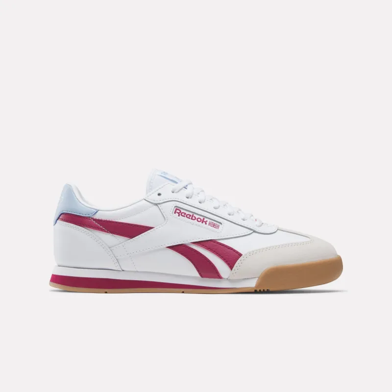 Reebok Footwear Men Campio XT Shoes WHITE/VERYBERRY/Y2KBLUE sold by Reebok