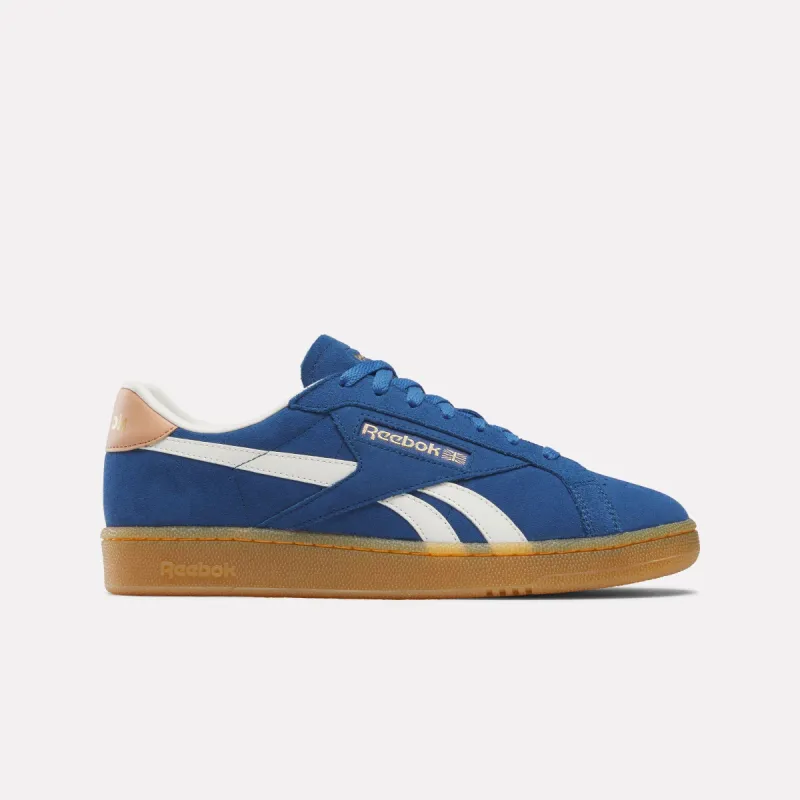 Reebok Footwear Men Club C Grounds UK Shoes TWILIGHTBLUE/CLAY/CHALK sold by Reebok