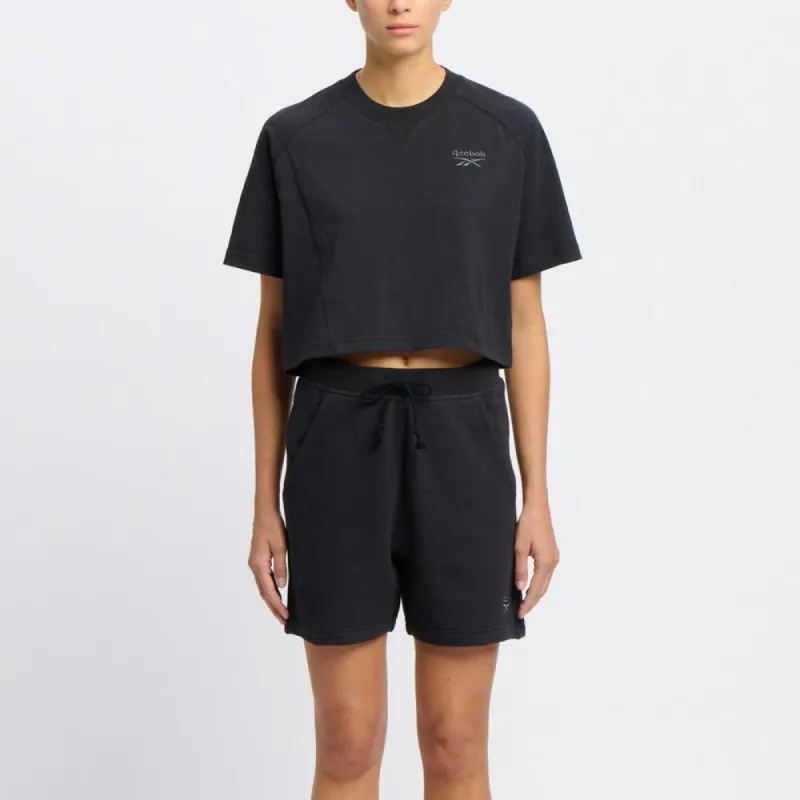 Reebok Apparel Women Icon Elements T-Shirt BLACK sold by Reebok