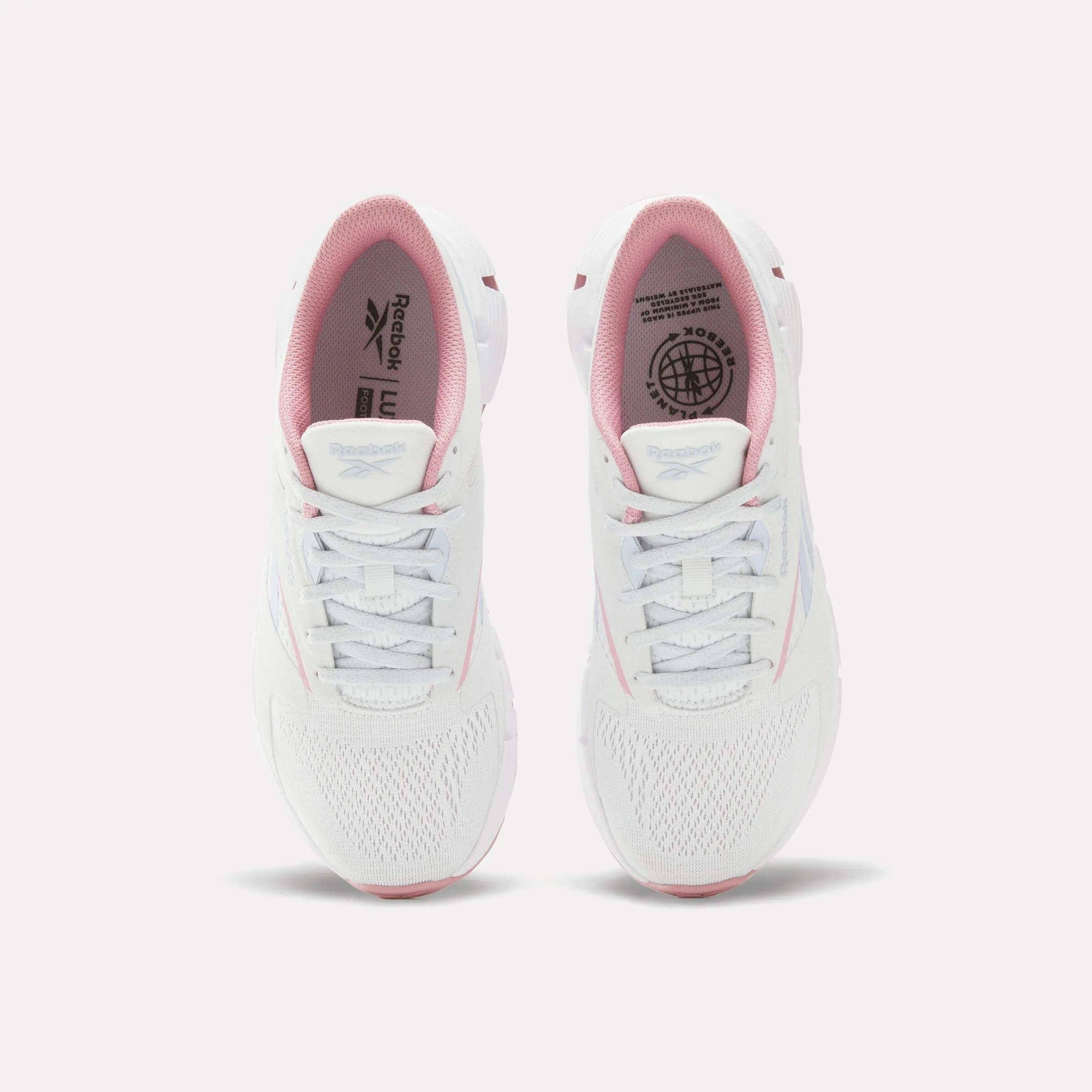 Reebok Footwear Women Zig Dynamica 5 Shoes MOON/WHITE/DUSTYROSE sold by Reebok product image thumbnail 5