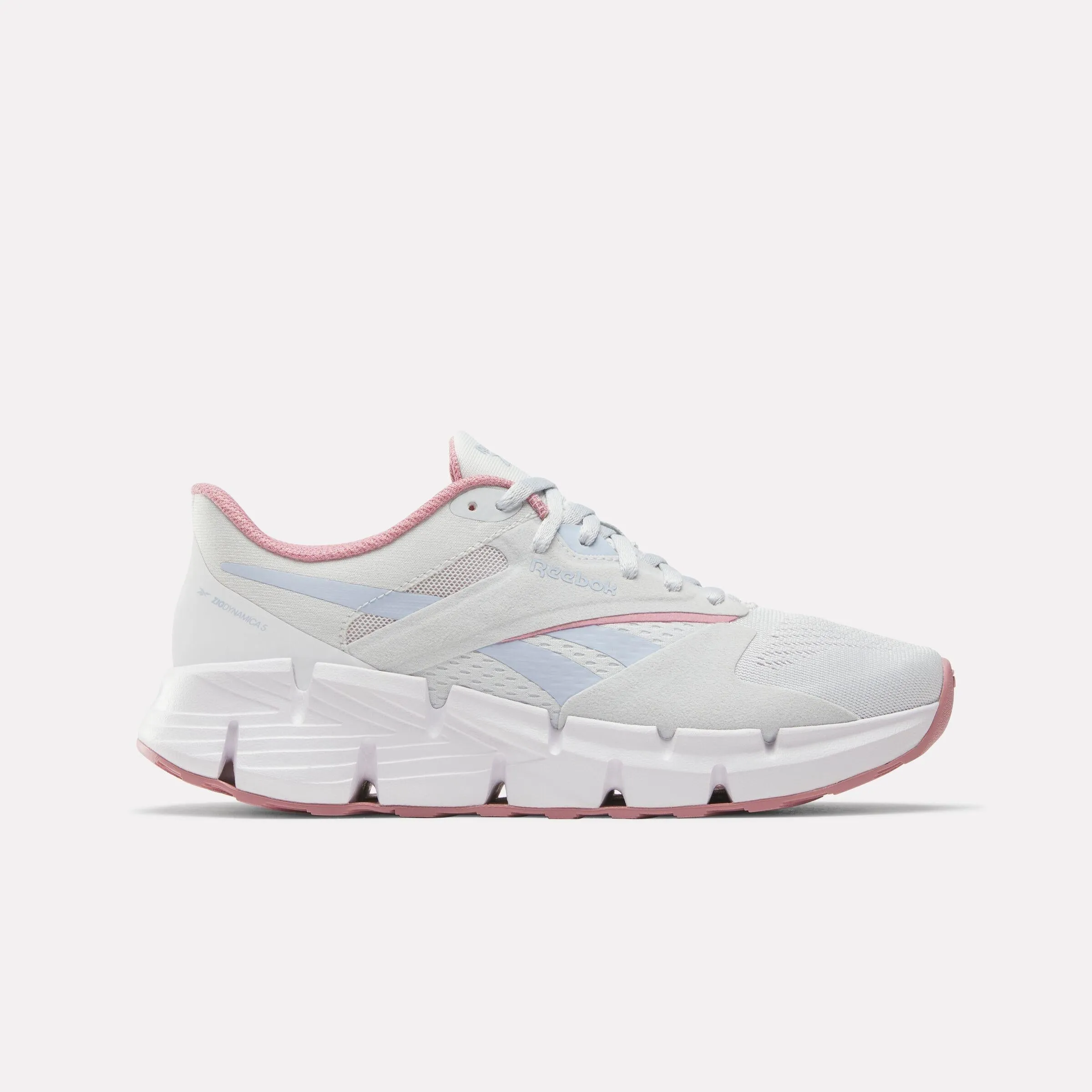 Reebok Footwear Women Zig Dynamica 5 Shoes MOON/WHITE/DUSTYROSE sold by Reebok