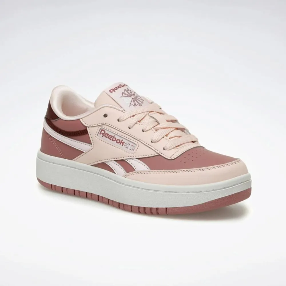 Reebok Footwear Kids Club C Double Revenge Shoes - Grade School FTWR WHITE/PORCELAIN PINK/FTWR sold by Reebok product image thumbnail 2