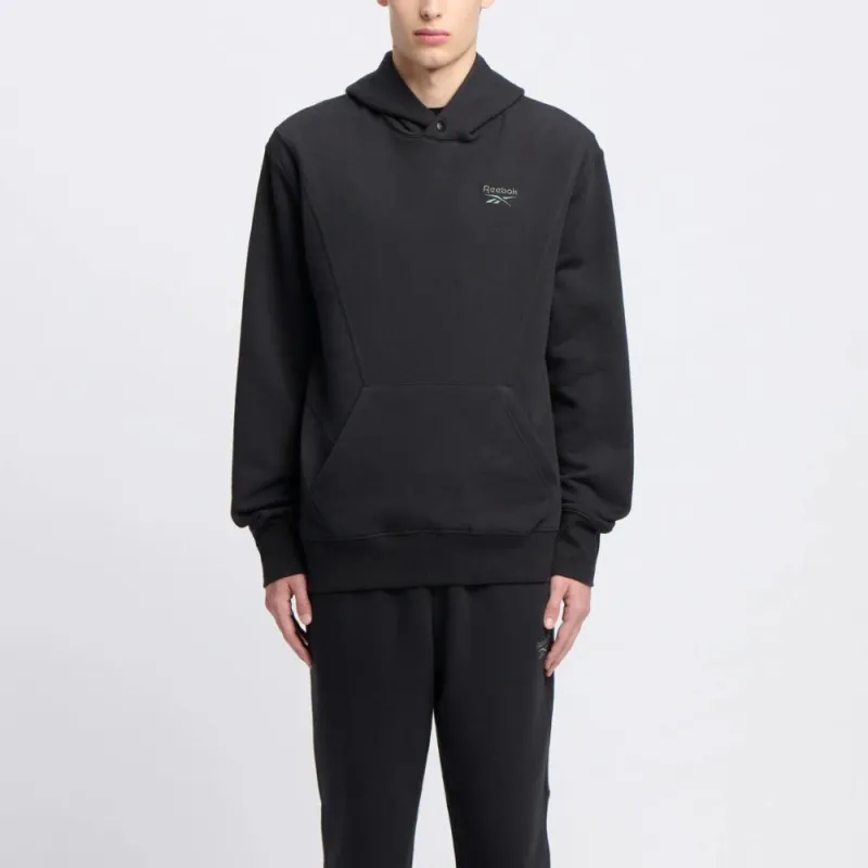 Reebok Apparel Men Icon Elements Hoodie BLACK sold by Reebok