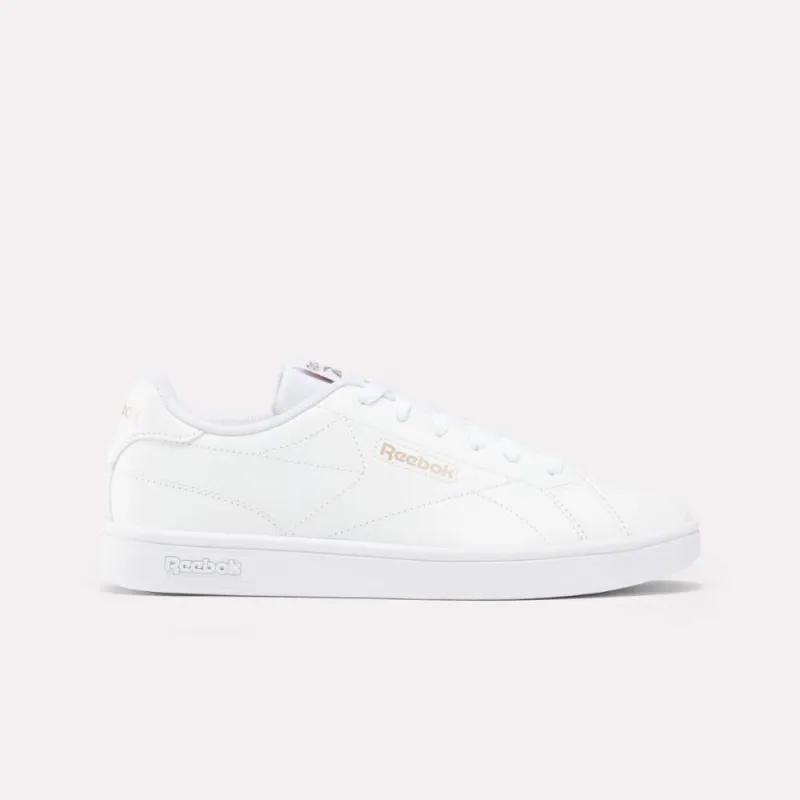 Reebok Footwear Women Reebok Court Clean Shoes FTWWHT/ROSGOL/FTWWHT sold by Reebok