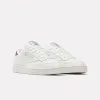 Reebok Footwear Men Club C 85 Shoes - 40th Anniversary CHALK/NAVY/FLINTGREYMET sold by Reebok