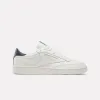 Reebok Footwear Men Club C 85 Shoes - 40th Anniversary CHALK/NAVY/FLINTGREYMET sold by Reebok