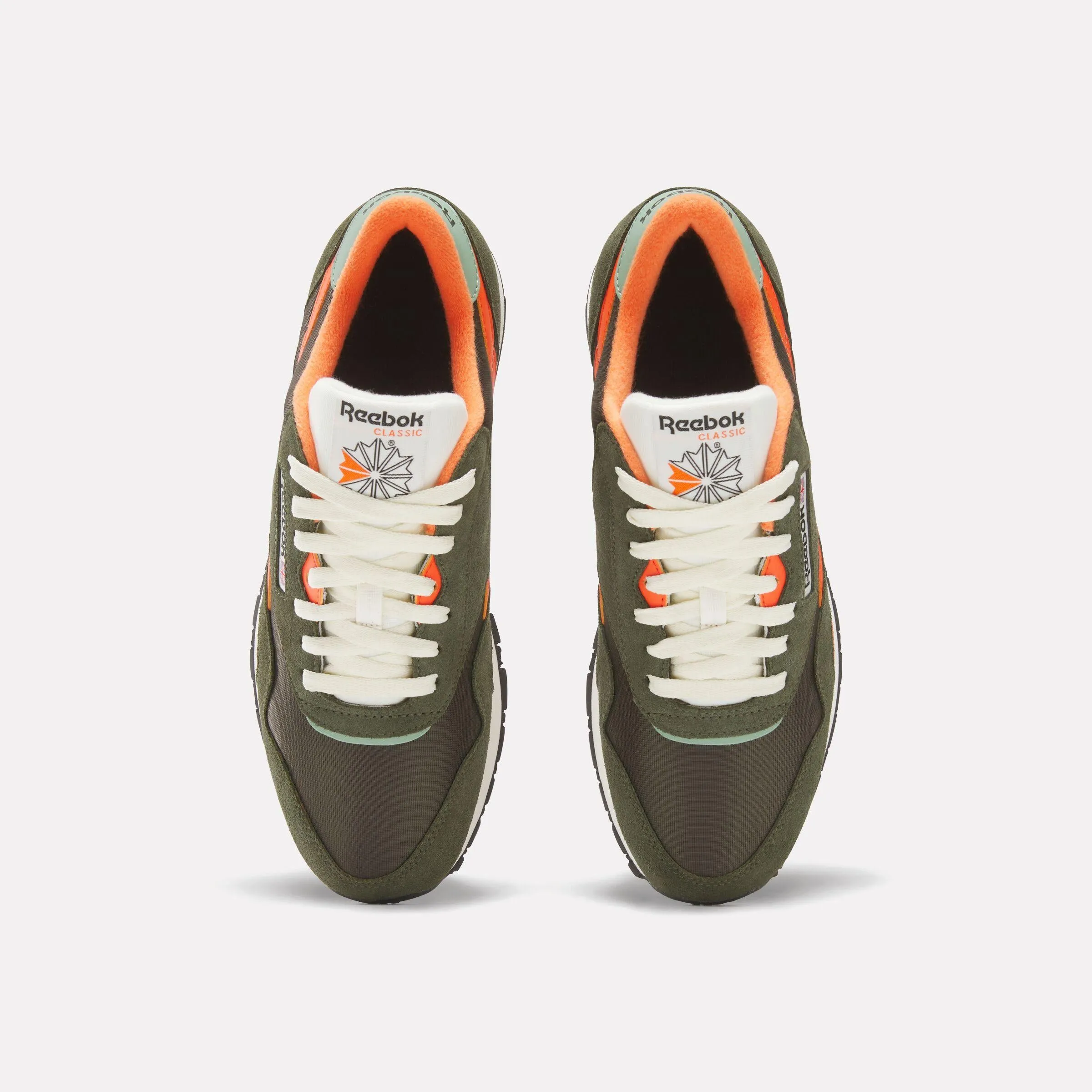 Reebok Footwear Men Classic Nylon Shoes HUNTER GREEN/PUMP ORANGE/VINTA sold by Reebok product image thumbnail 5