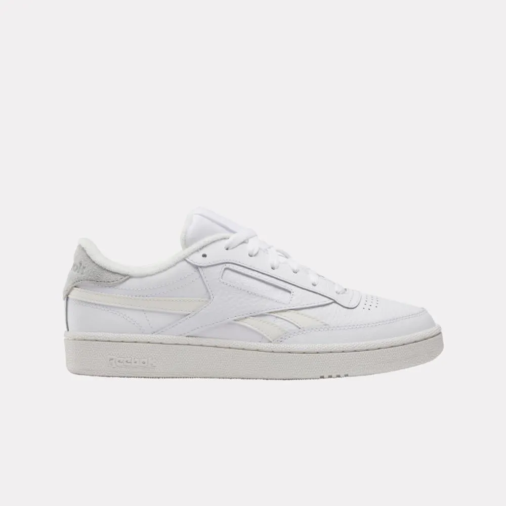 Reebok Footwear Men Club C Revenge Shoes WHITE/BARELYGREY/CHALK sold by Reebok