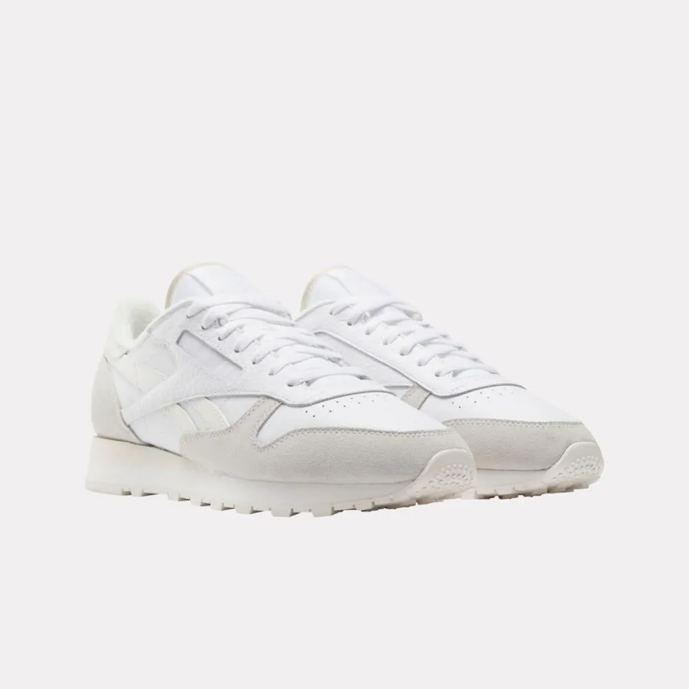 Reebok Footwear Men Classic Leather Shoes WHITE/CHALK/BARELY GREY sold by Reebok product image thumbnail 2