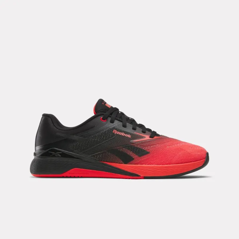 Reebok Footwear Men Nano X5 Training Shoes BLACK/ENERGY RED sold by Reebok