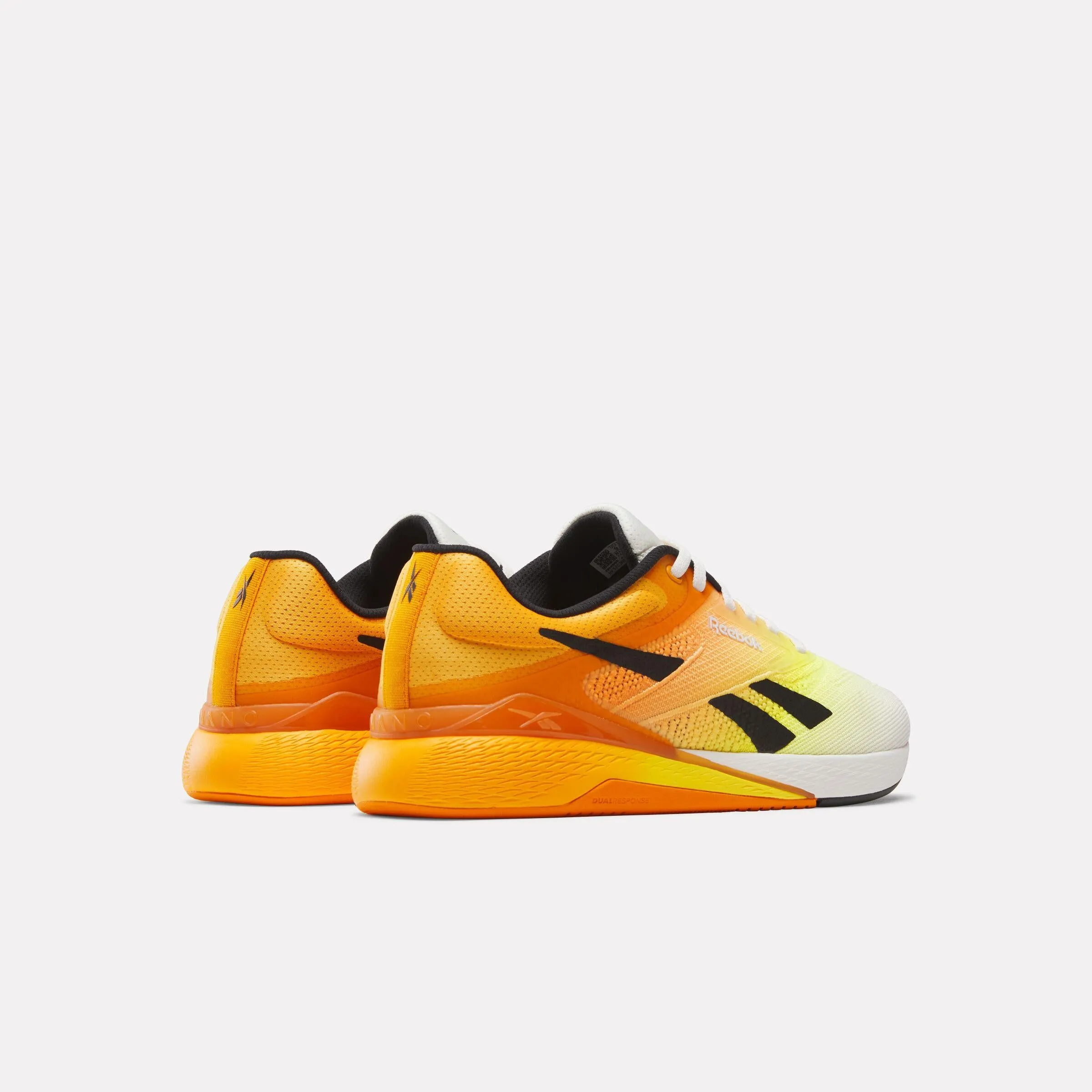 Reebok Footwear Men Nano X5 Training Shoes CHALK/BLACK/ELECTRIC AMBER sold by Reebok product image thumbnail 3