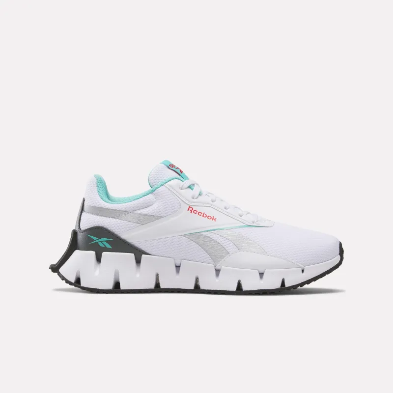 Reebok Footwear Women Zig Dynamica STR Shoes FTWWHITE/AIAQUA/GREY5 sold by Reebok