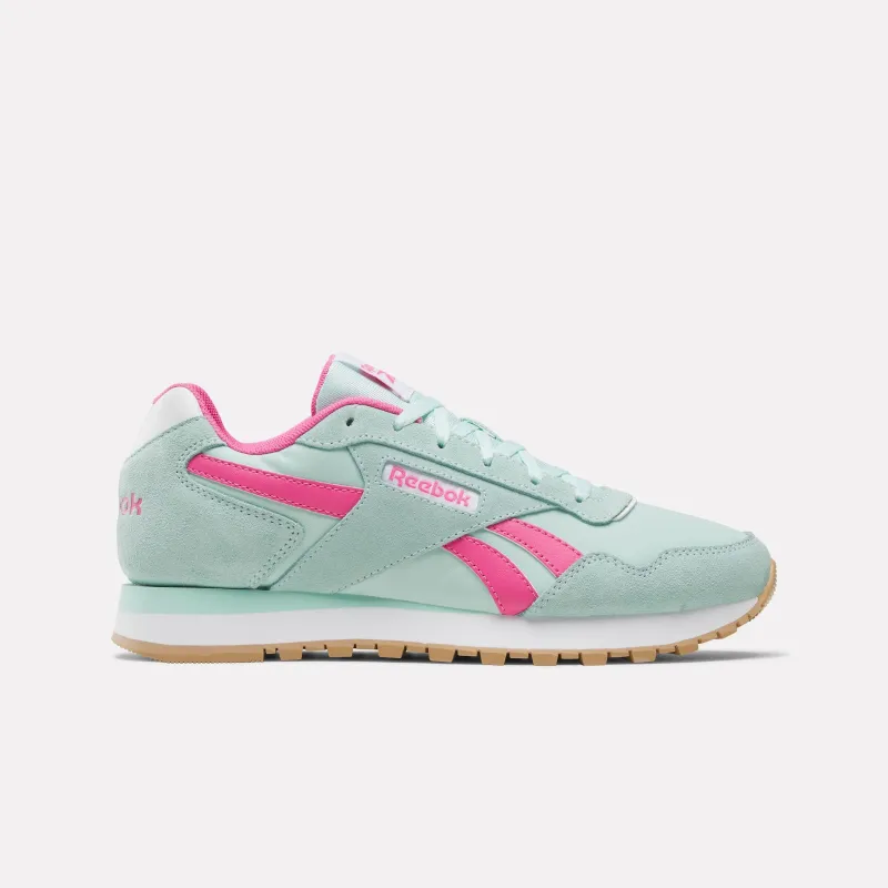 Reebok Footwear Women Glide Shoes GLITCH AQUA/TRUE PINK/WHITE sold by Reebok
