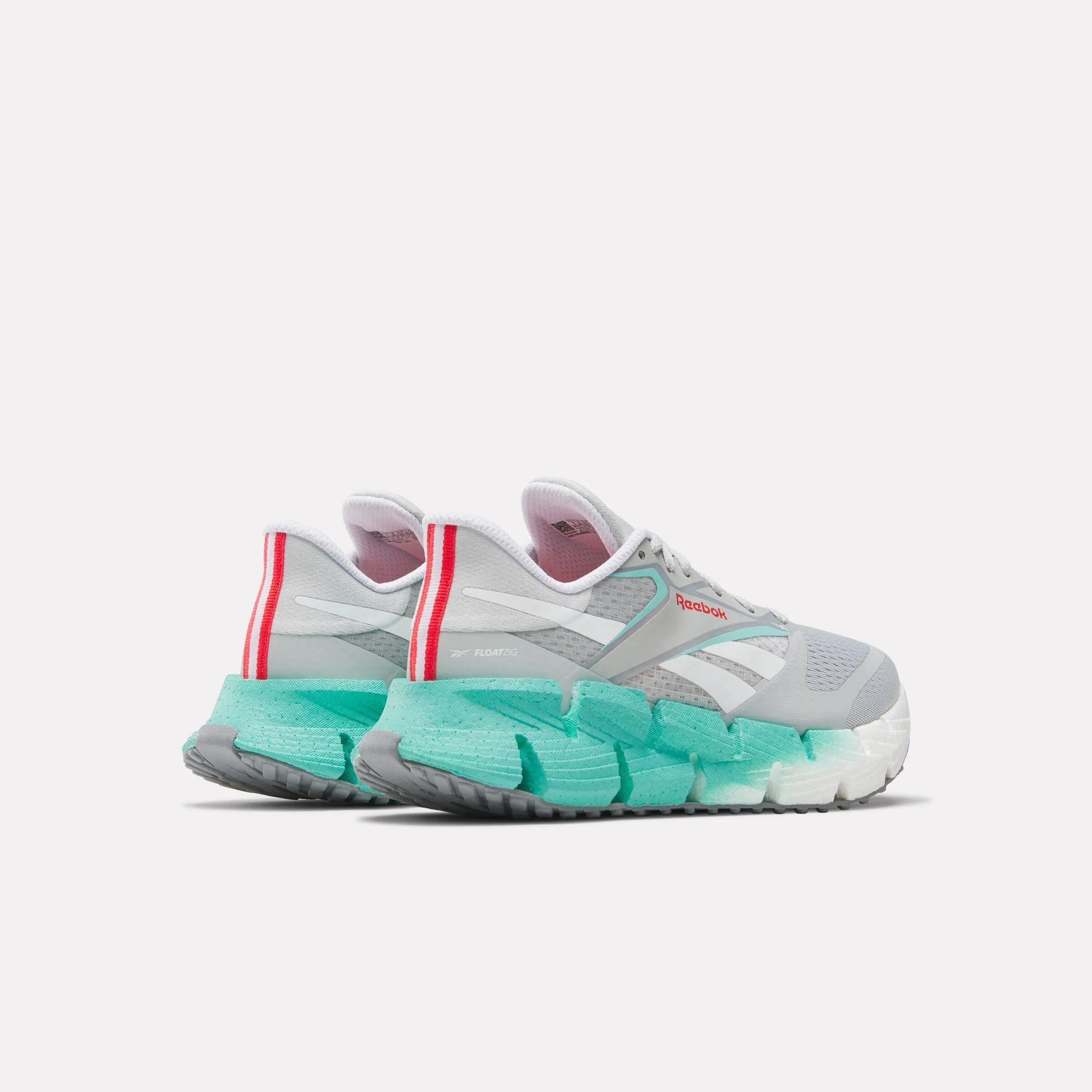 Reebok Footwear Women FloatZig 1 Running Shoes GREY 1/AI AQUA/WHITE sold by Reebok product image thumbnail 3