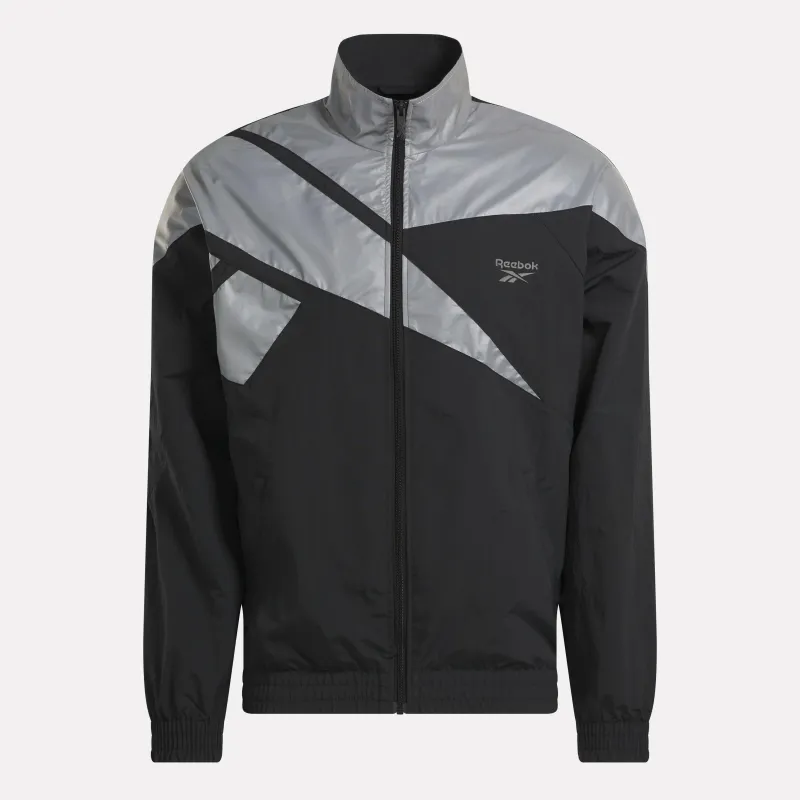 Reebok Apparel Men Sportcode Track Jacket BLACK sold by Reebok