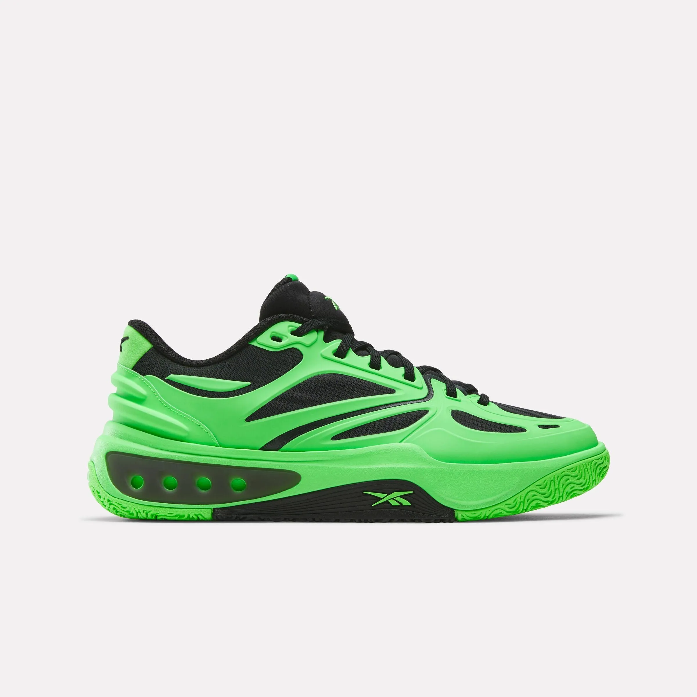 Reebok Footwear Men Engine A Basketball Shoes SOLAR LIME/SOLAR LIME/BLACK sold by Reebok
