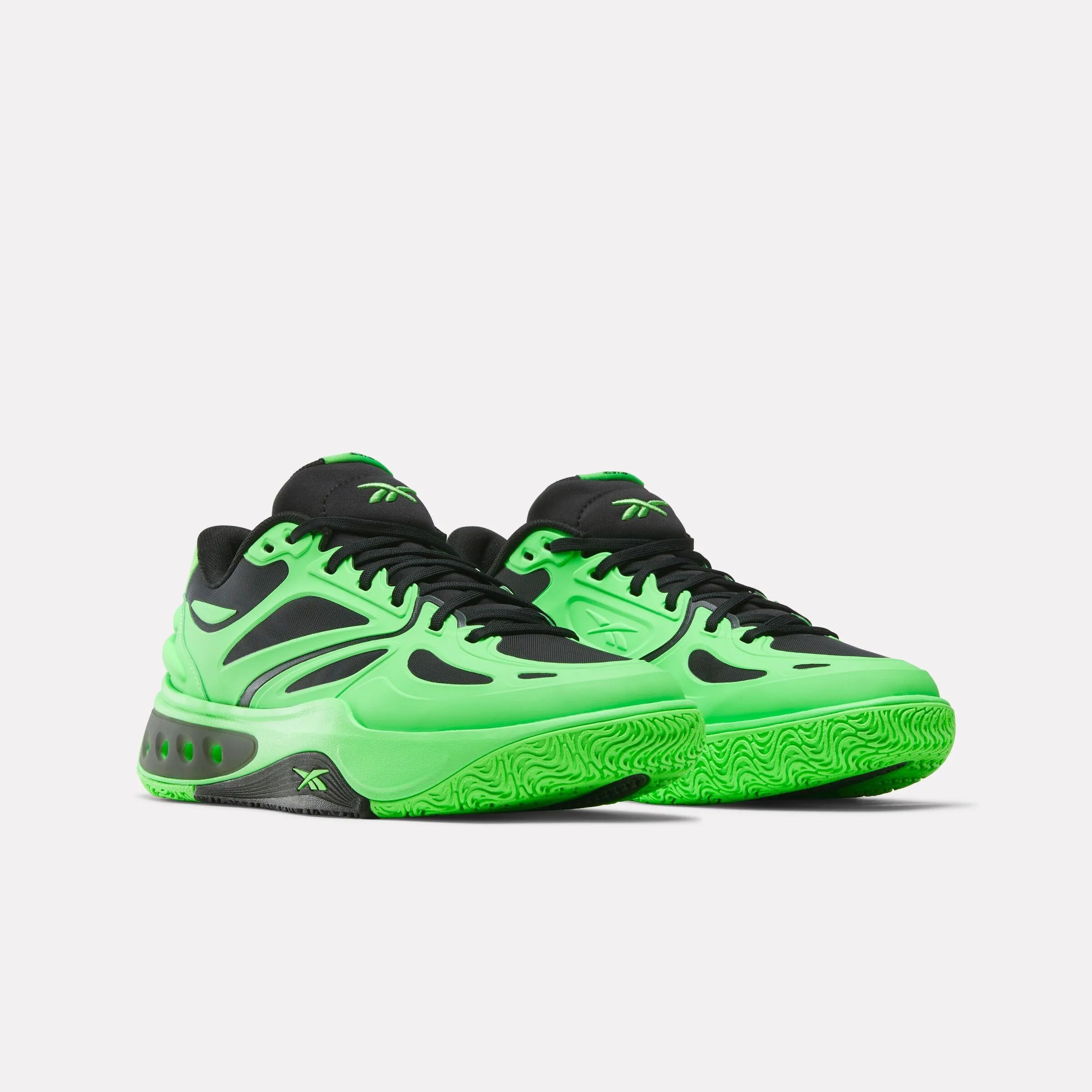 Reebok Footwear Men Engine A Basketball Shoes SOLAR LIME/SOLAR LIME/BLACK sold by Reebok product image thumbnail 2